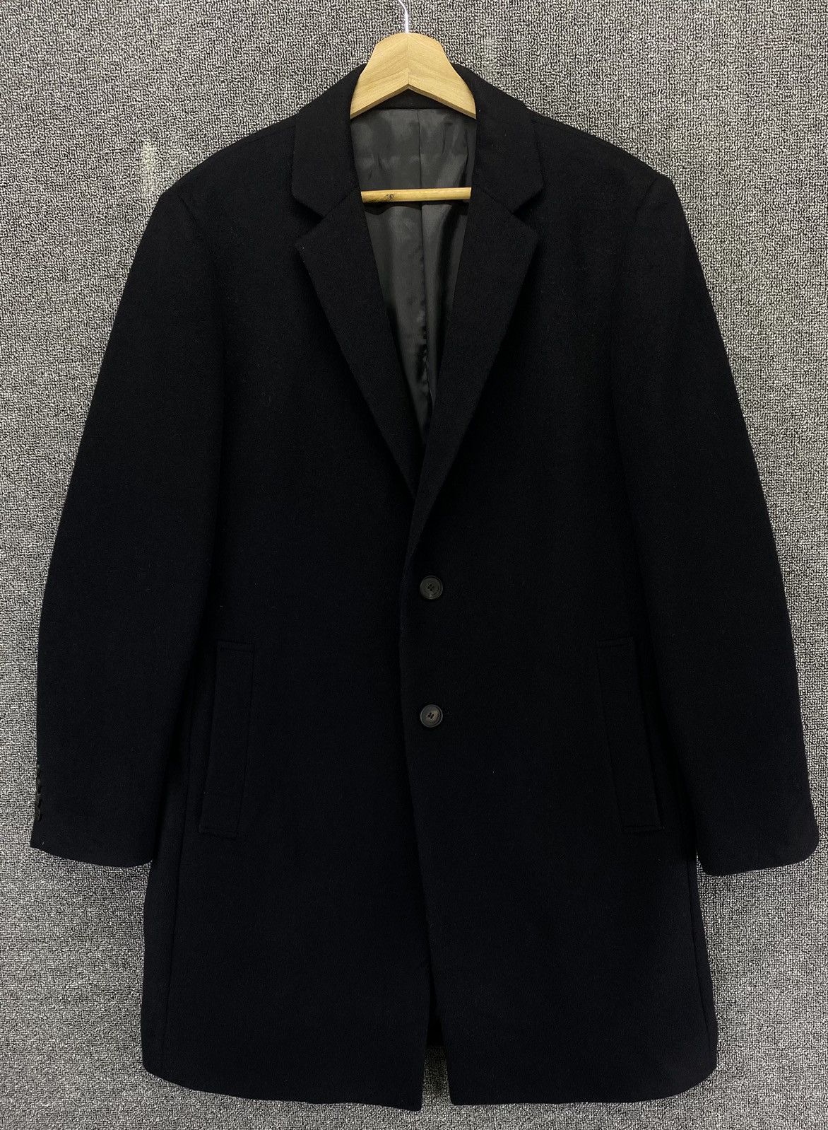 Calvin Klein Vintage Calvin Klein Platinum Wool Long Jacket Size US M / EU 48-50 / 2 - 1 Thumbnail