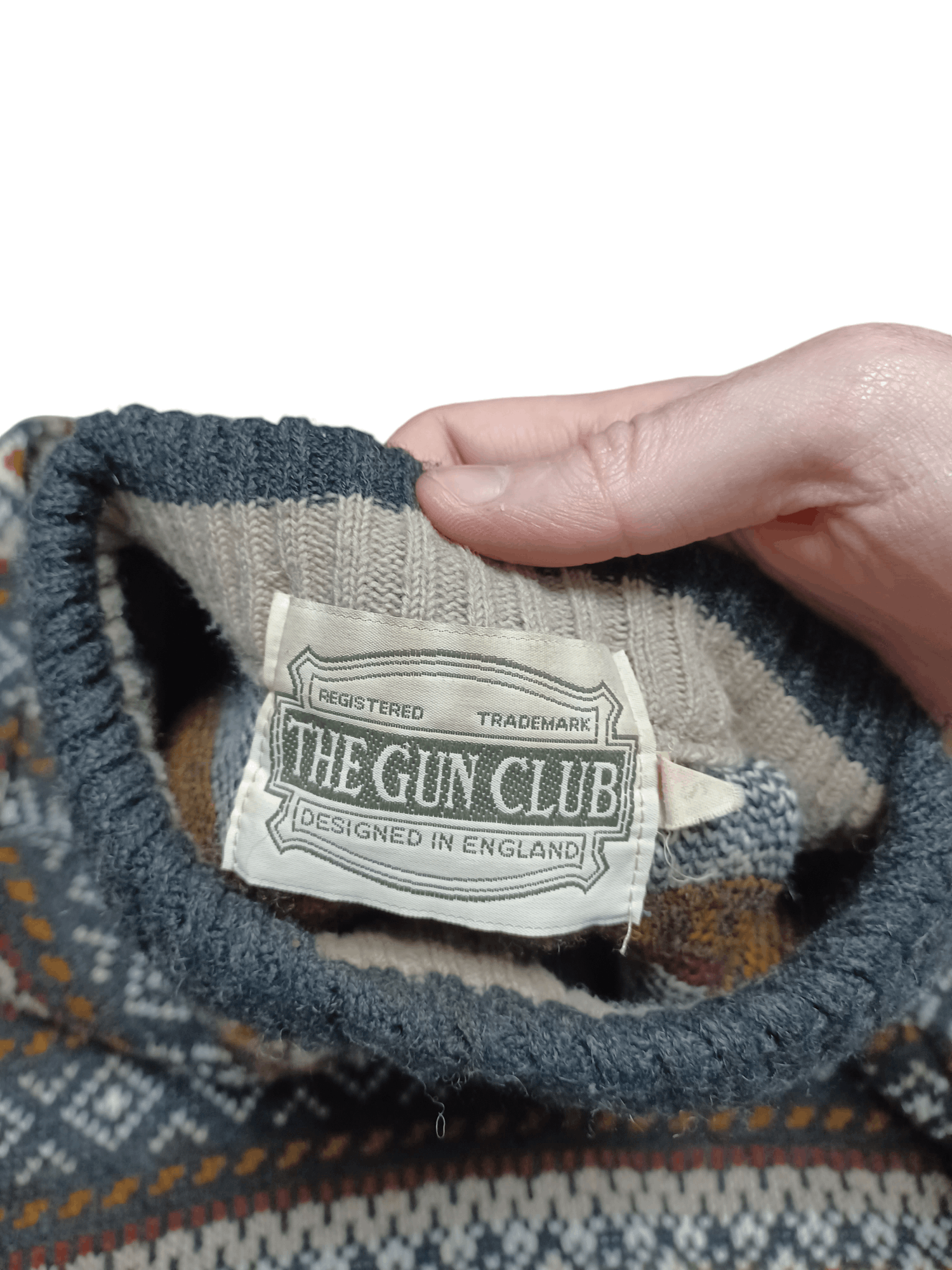Other VINTAGE 90S MADE IN UK THE GUN CLUB OLDMONEY SWEATER Size US M / EU 48-50 / 2 - 3 Thumbnail