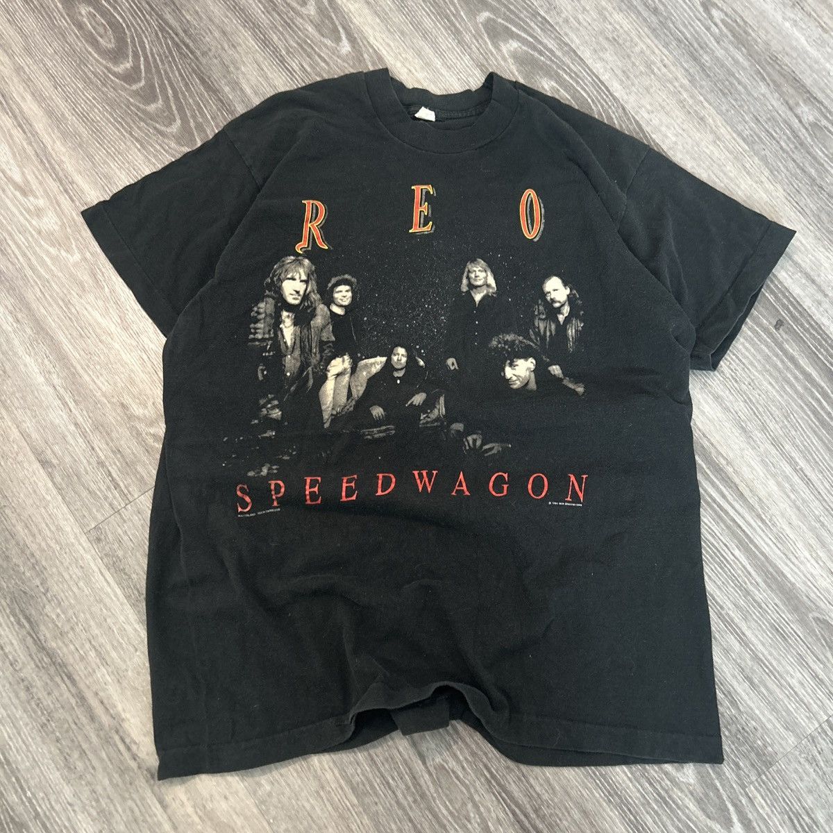 Band Tees REO Speedwagon Concert T Shirt 1990-1991 XL Screen Stars Size US XL / EU 56 / 4 - 1 Thumbnail