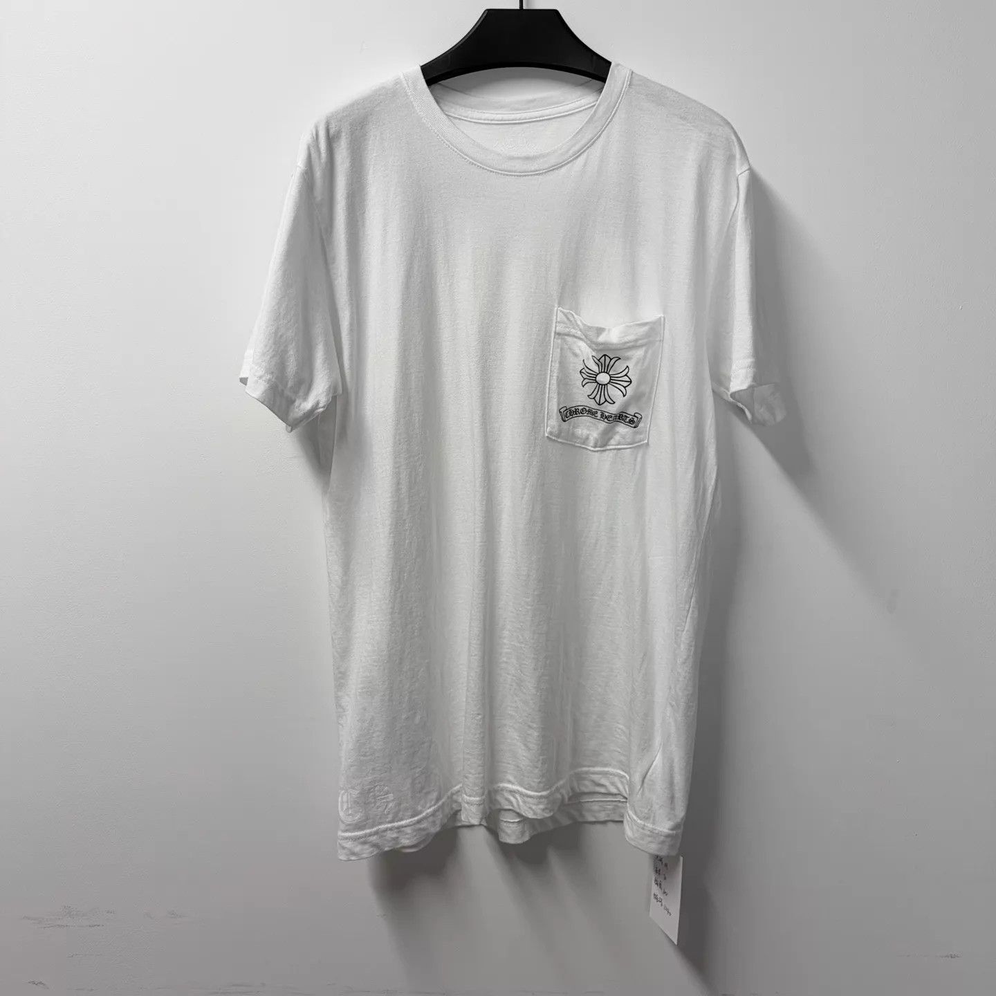 Chrome Hearts Chrome Hearts White Sword Sanskrit Logo M Short Sleeve T Size US M / EU 48-50 / 2 - 1 Thumbnail
