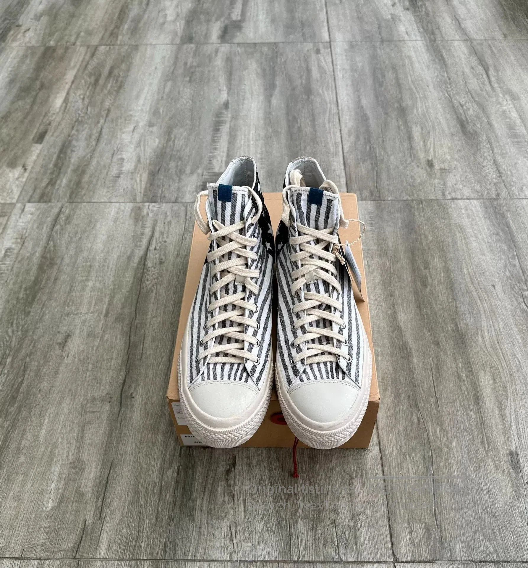 Visvim visvim skagway hi stars canvas shoes. Size US 10 / EU 43 - 1 Thumbnail