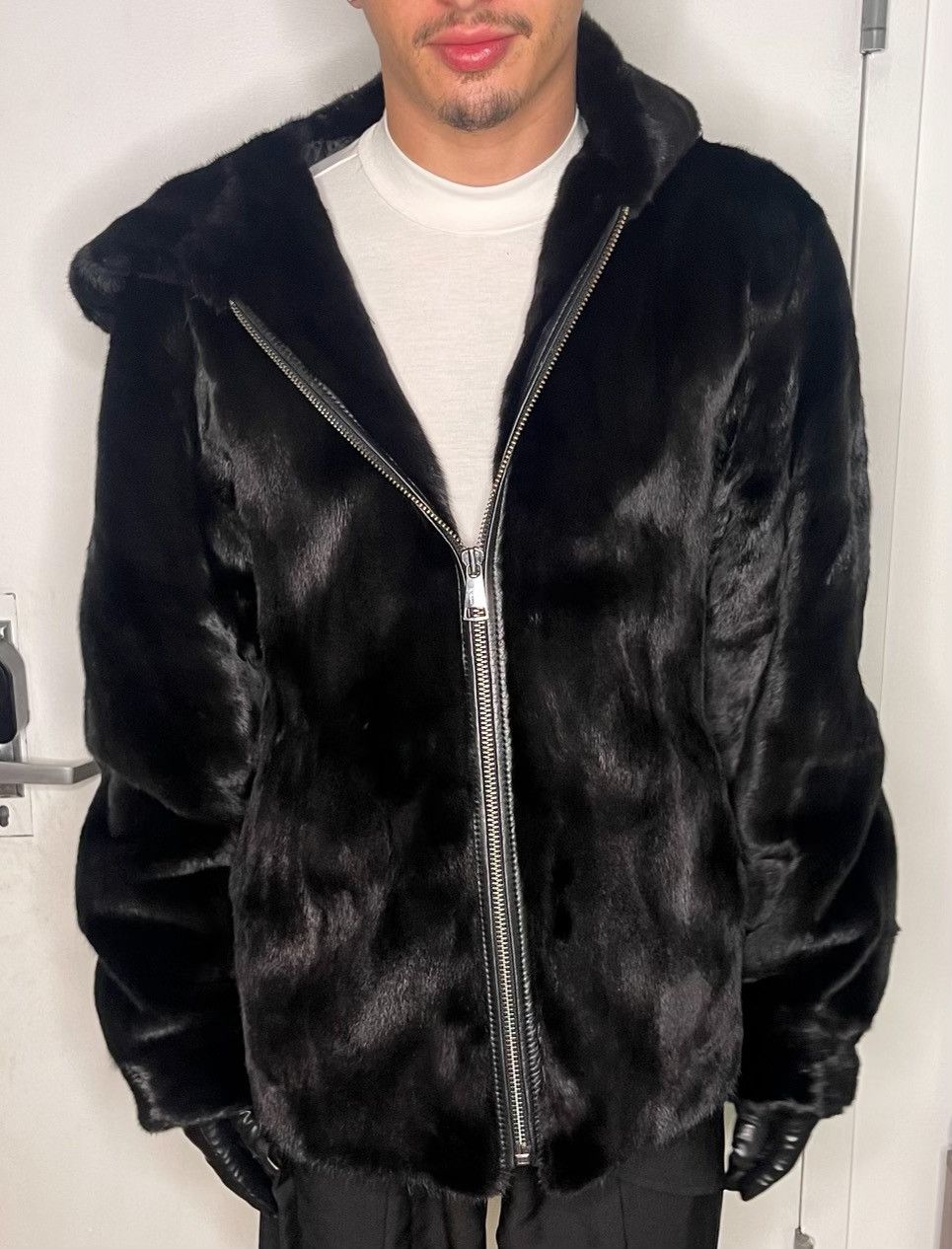 Other Casiani Black Mink Fur Coat Jacket Size US M / EU 48-50 / 2 - 2 Thumbnail