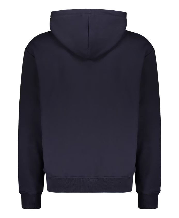 Balmain o1y0426 Logo Hoodie in Midnight Blue Size US M / EU 48-50 / 2 - 2 Thumbnail
