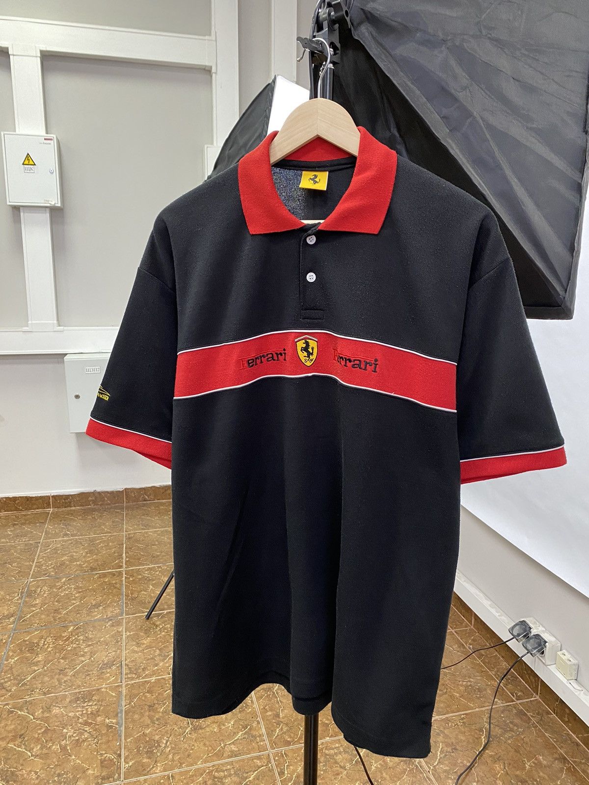 Ferrari Vintage 1996 Ferrari Michael Schumacher Racing F1 Graphic Size US XL / EU 56 / 4 - 1 Thumbnail