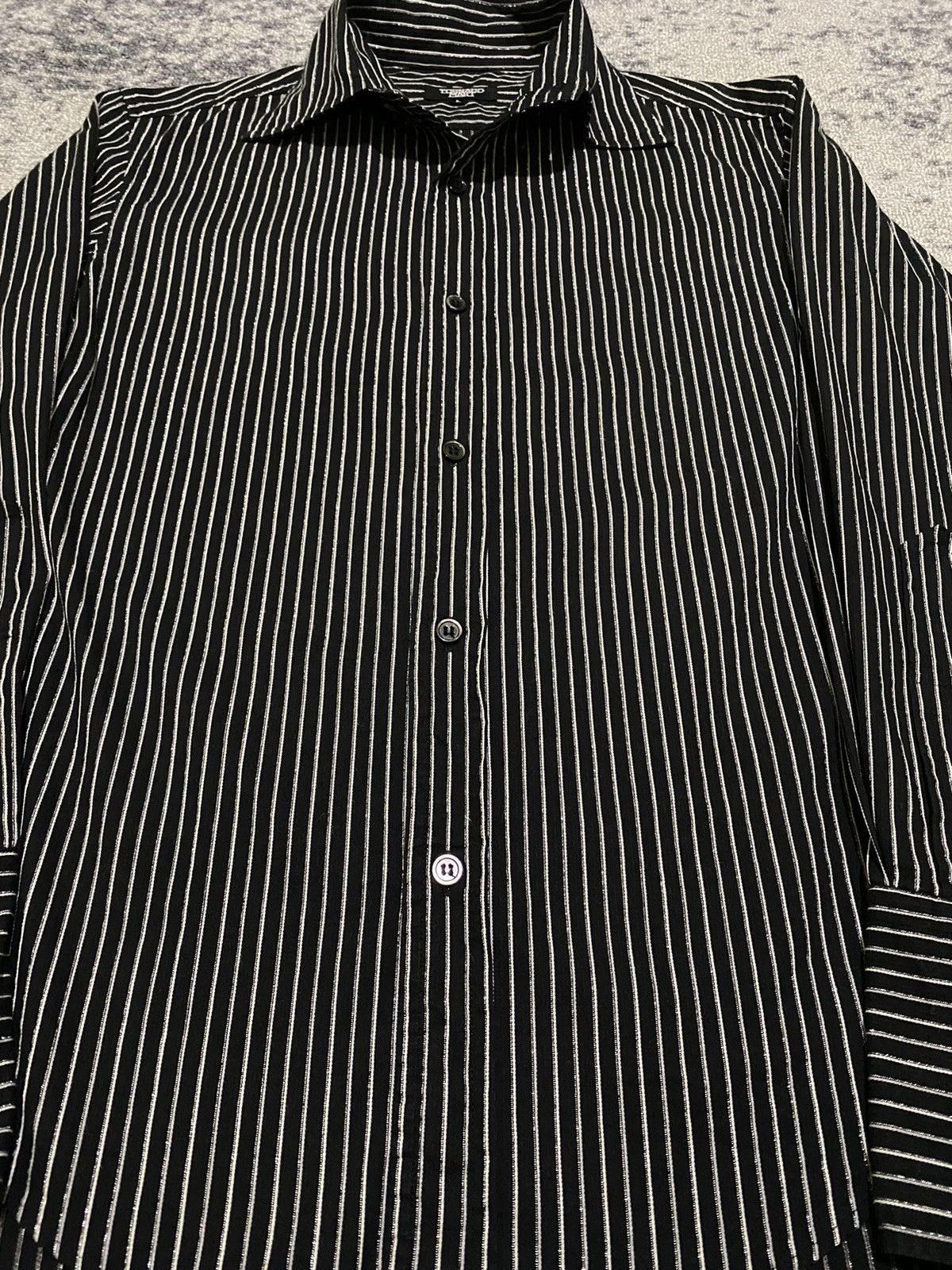 Tornado Mart Tornado mart ifsixwasnine striped shirt Size US L / EU 52-54 / 3 - 3 Thumbnail