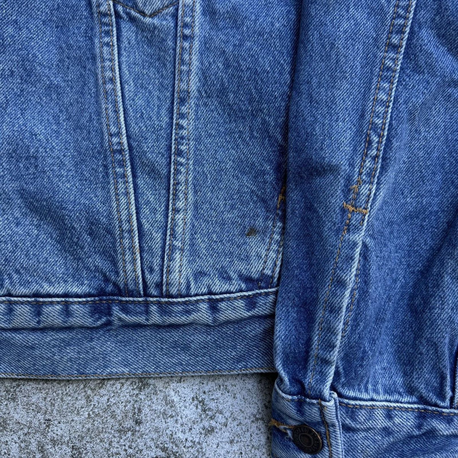 Levi's 80s Levi's Western Trucker Jacket USA ERD Grunge Light Wash Size US M / EU 48-50 / 2 - 4 Thumbnail