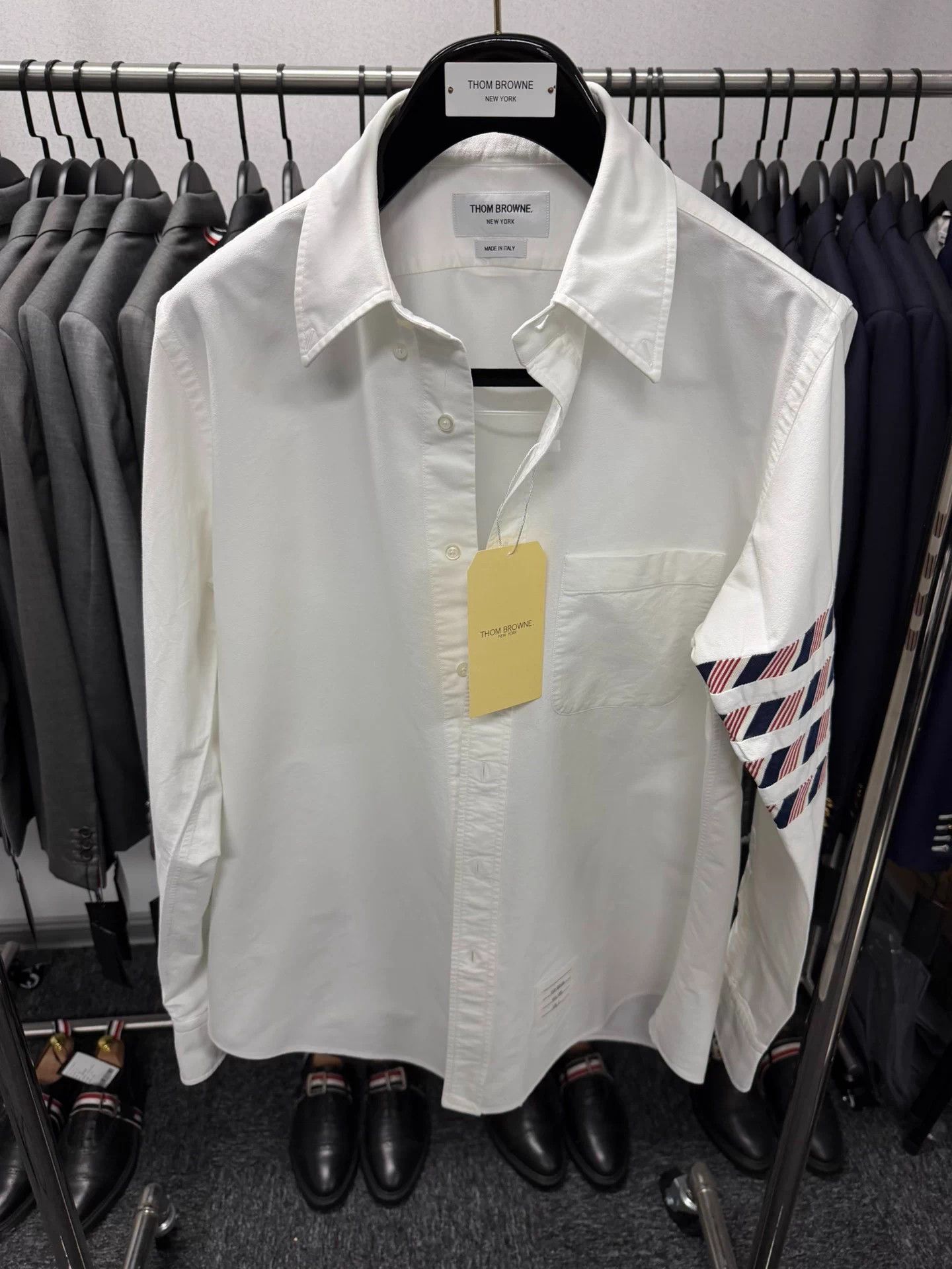 Thom Browne Thom Browne Men's Shirt,Suit Cardigan, Leather Shoes Size US L / EU 52-54 / 3 - 1 Thumbnail