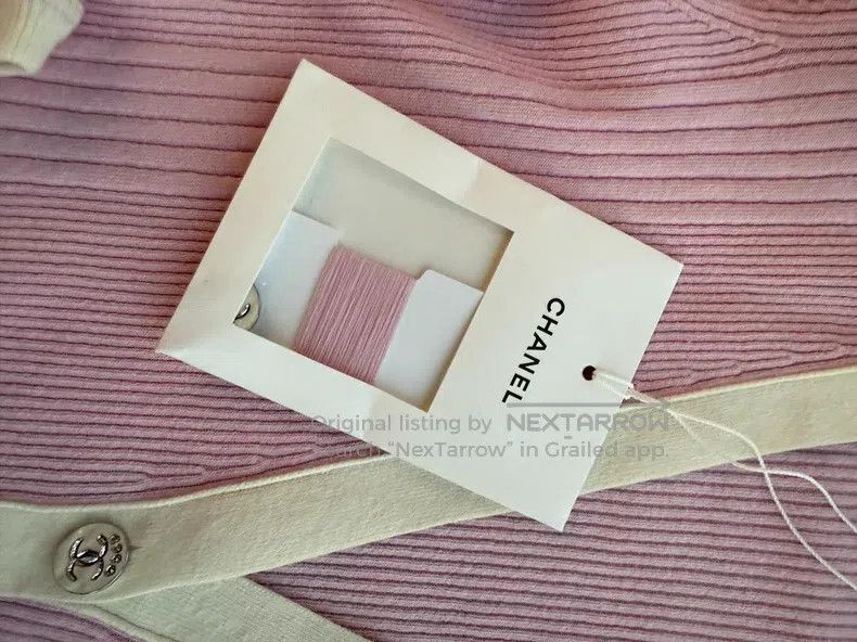 Chanel Chanel 25m beach series pink cardigan coat Size XS / US 0-2 / IT 36-38 - 4 Thumbnail