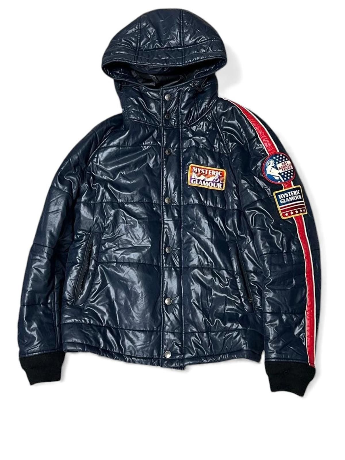 Hysteric Glamour Hysteric Glamour - S Navy Blue Quilted Puffer Jacket Size US M / EU 48-50 / 2 - 2 Thumbnail