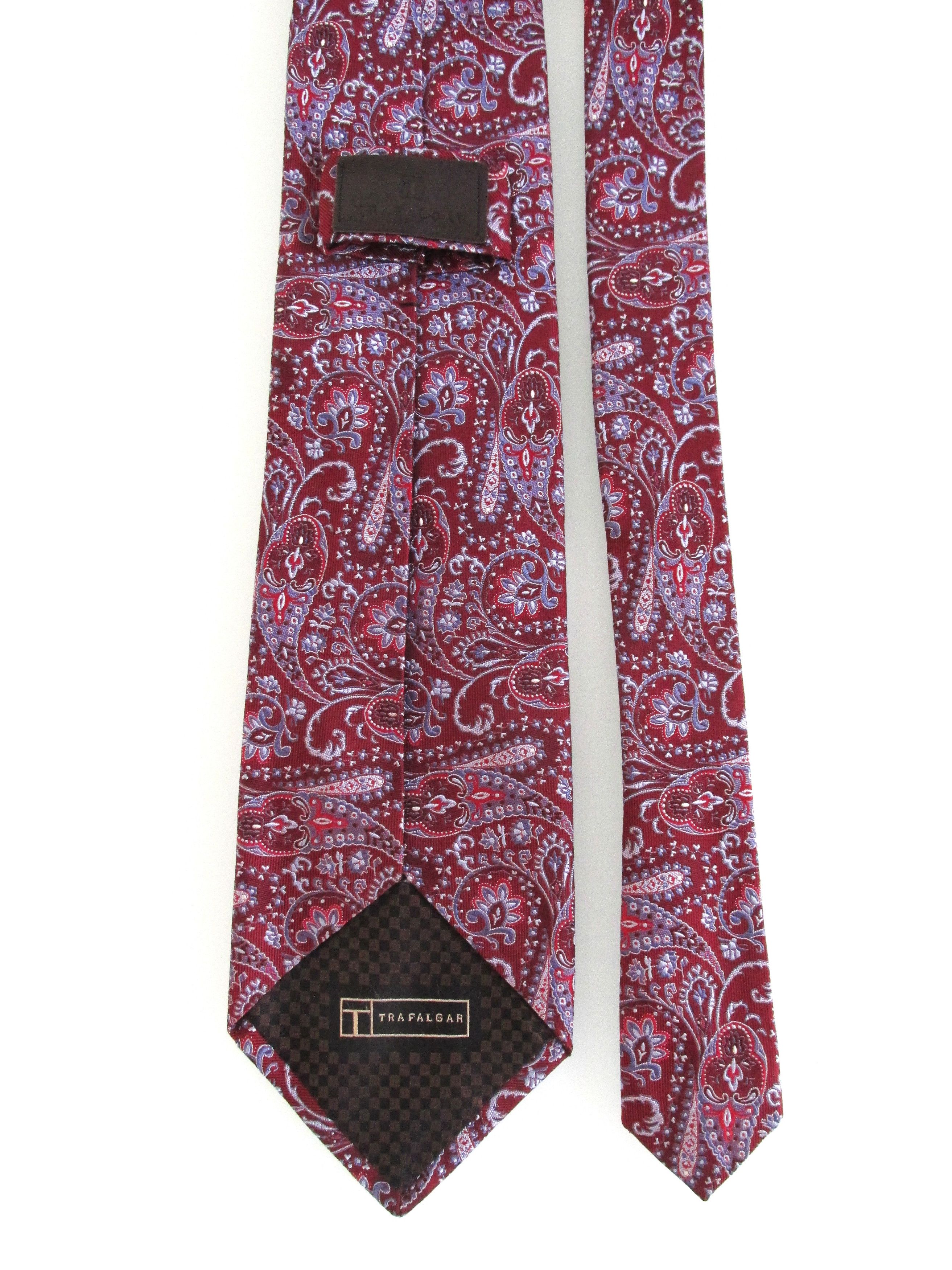 Trafalgar Trafalgar (NWOT) Men's Silk Tie Size ONE SIZE - 4 Thumbnail