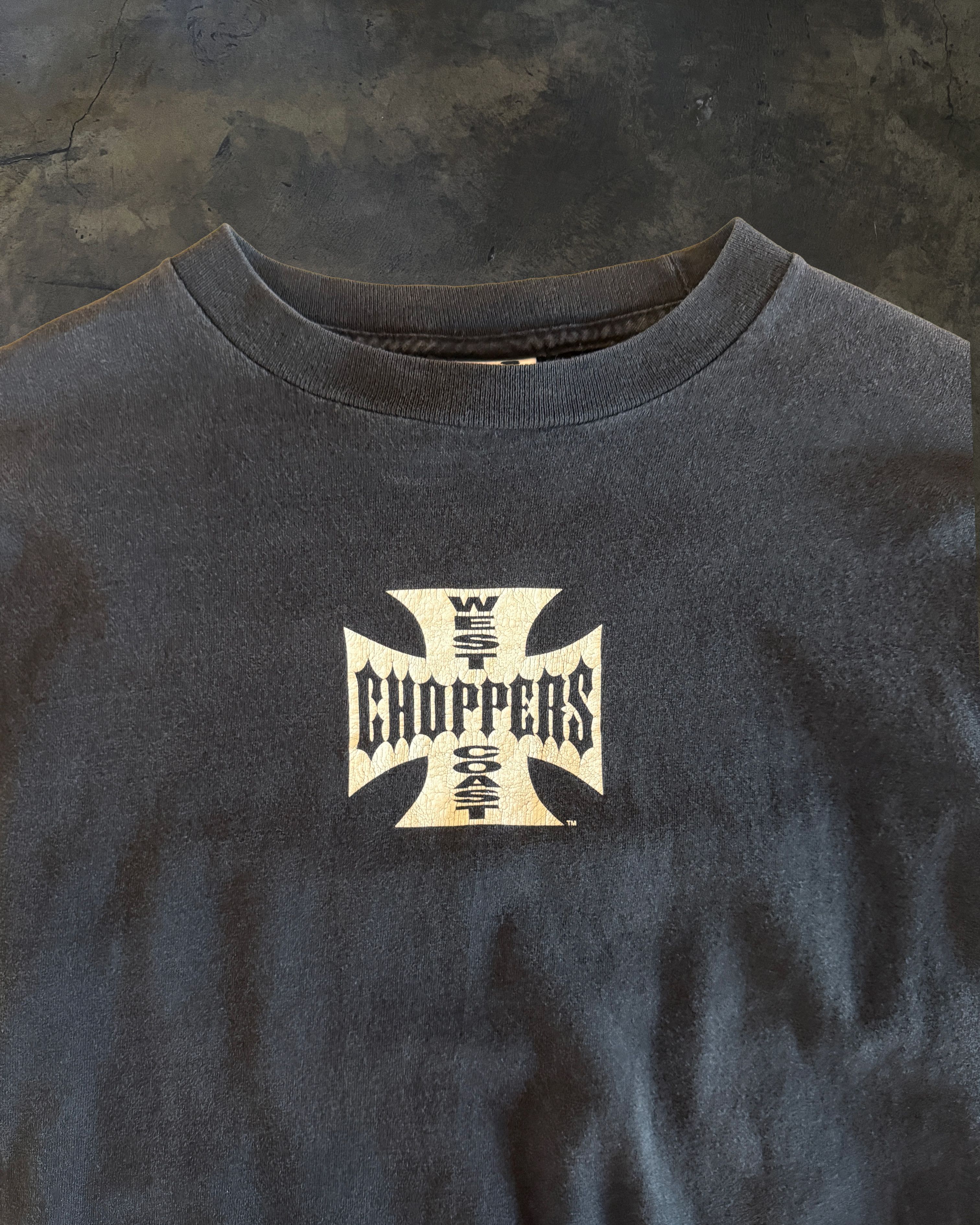 West Coast Choppers 2000s WEST COAST CHOPPERS BLACK LONG SLEEVE TEE Size US M / EU 48-50 / 2 - 3 Thumbnail