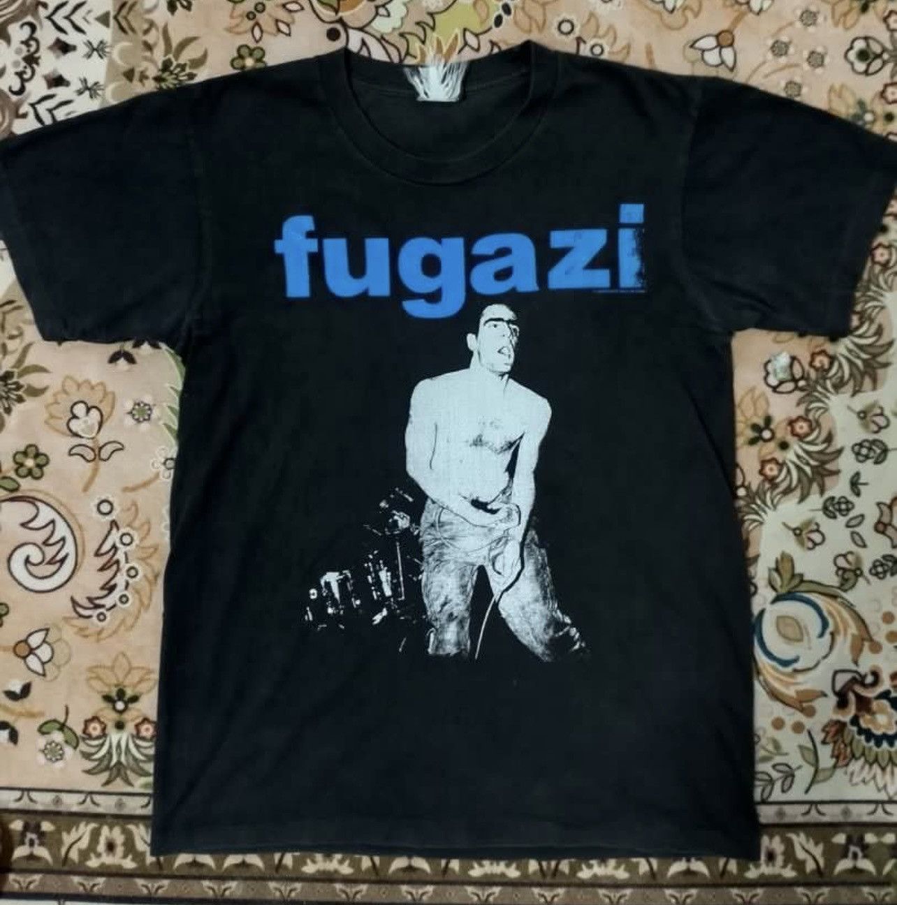 image of Band Tees x Fugazi Vintage Fugazi in Black, Men's (Size Small)