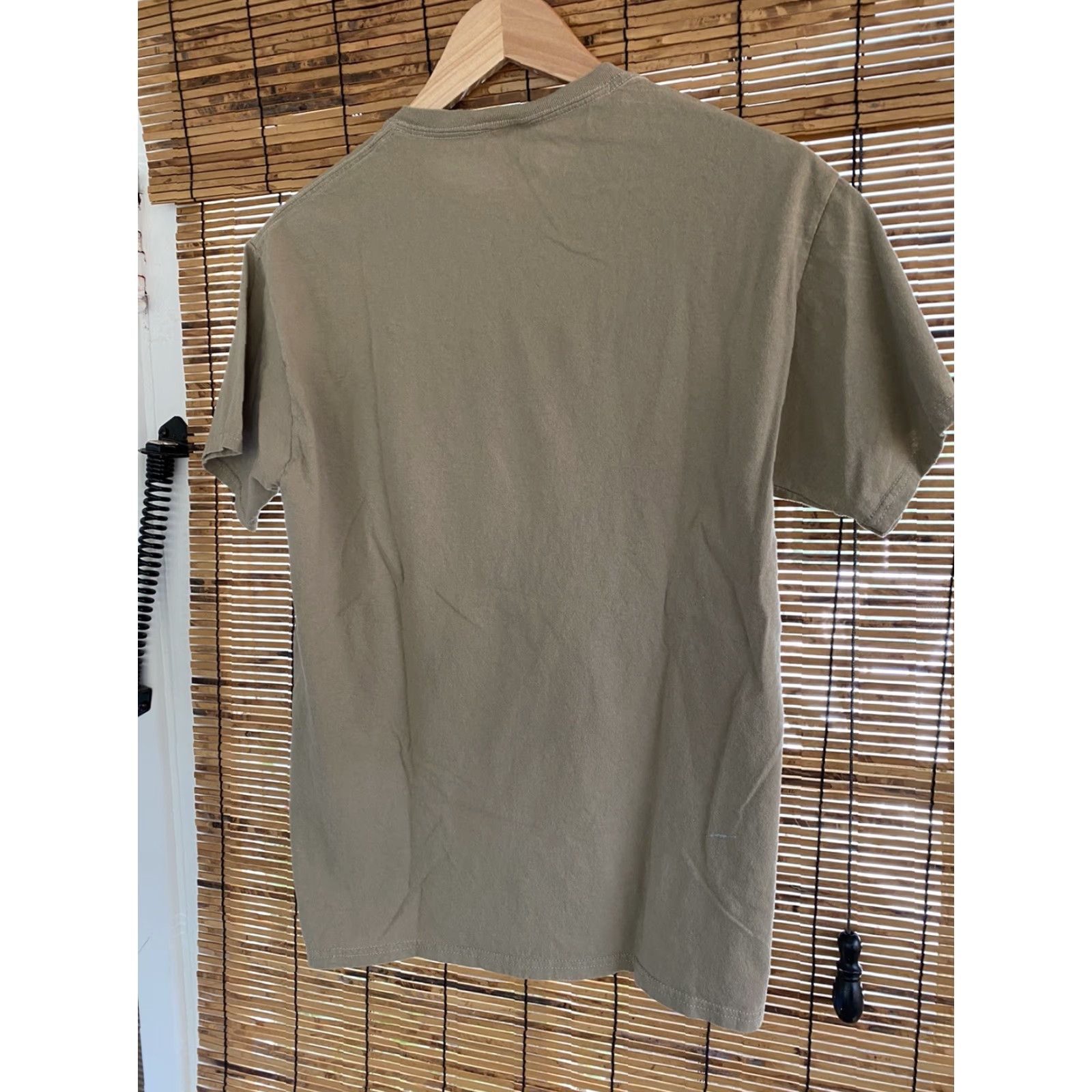 Fruit Of The Loom VINTAGE Mens Medium Jesus Religious Tee Shirt Brown M I Am God Size US M / EU 48-50 / 2 - 2 Thumbnail