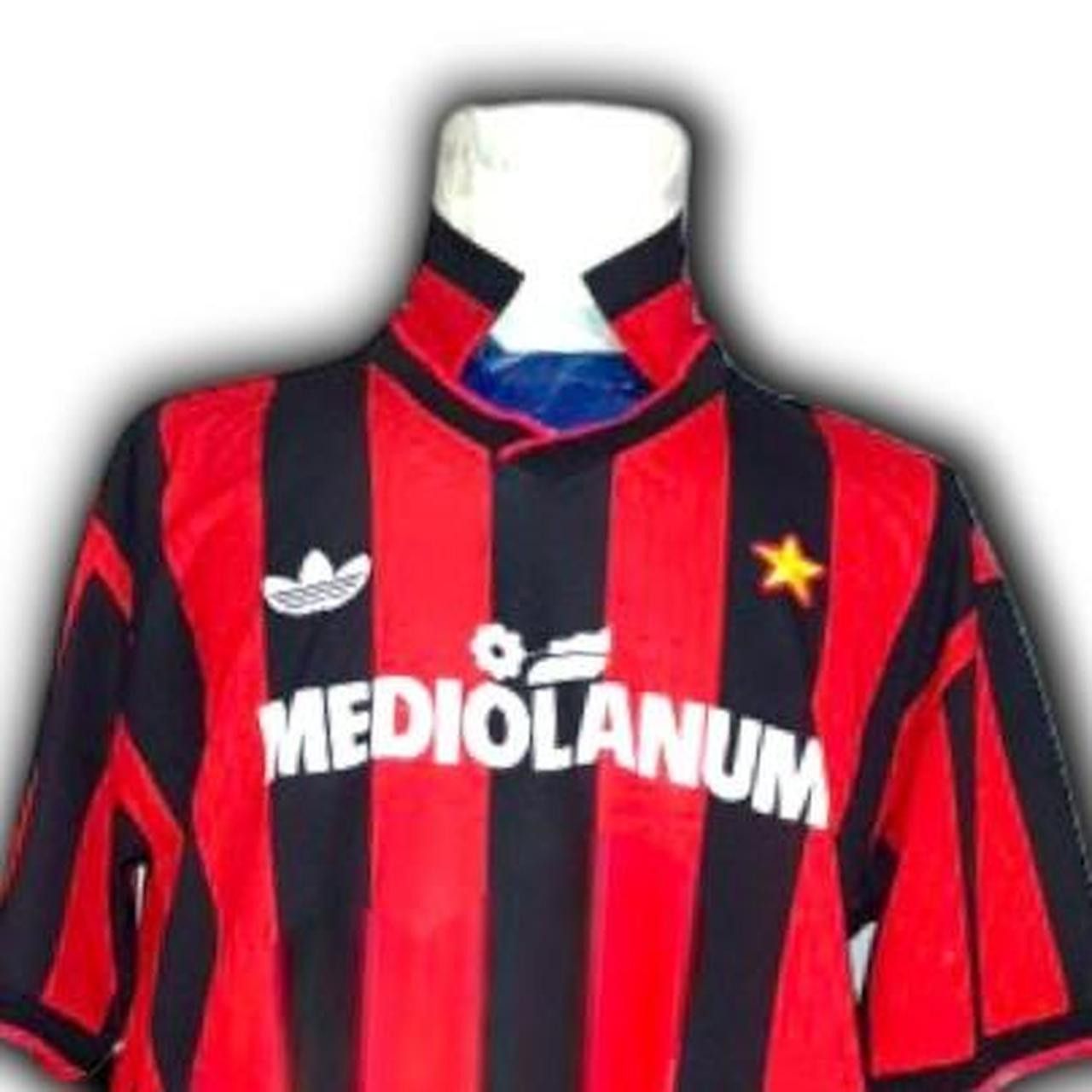 Adidas Ac Milan Italy 1990 1991 1992 Home Shirt Jersey | Grailed