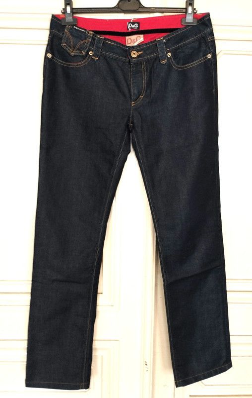 Dolce & Gabbana Dolce & Gabbana Jean Devotees Large Emerisé T 44 L34 Size 32" / US 10 / IT 46 - 1 Thumbnail