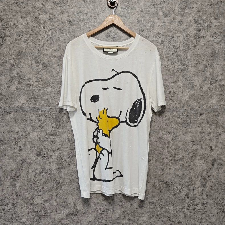 Gucci Gucci Snoopy printed short-sleeved T-shirt Size US M / EU 48-50 / 2 - 1 Thumbnail