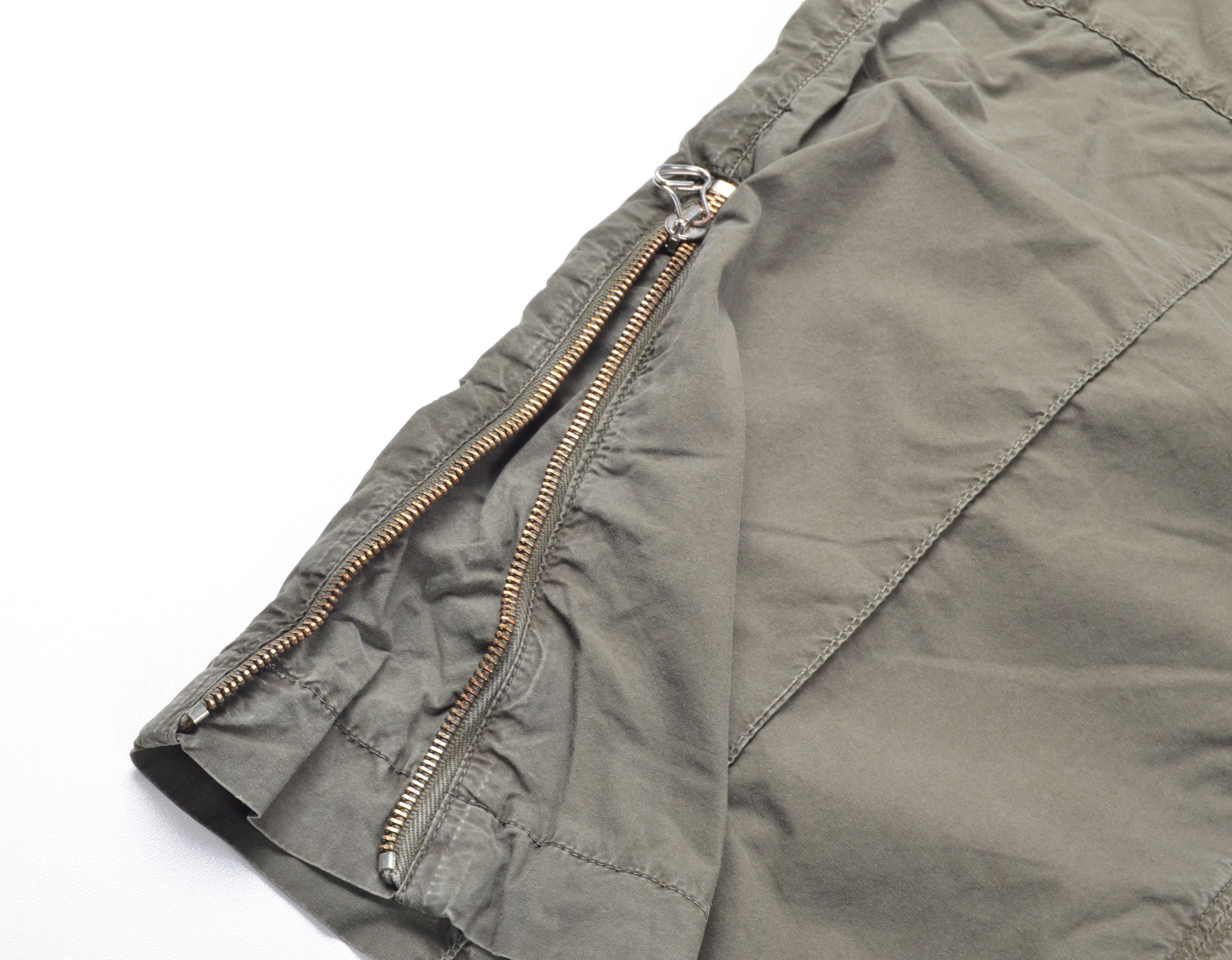 Miss Sixty Vintage Miss Sixty Y2K Grunge Olive Khaki Knee Length Skirt Size 30" / US 8 / IT 44 - 8 Thumbnail