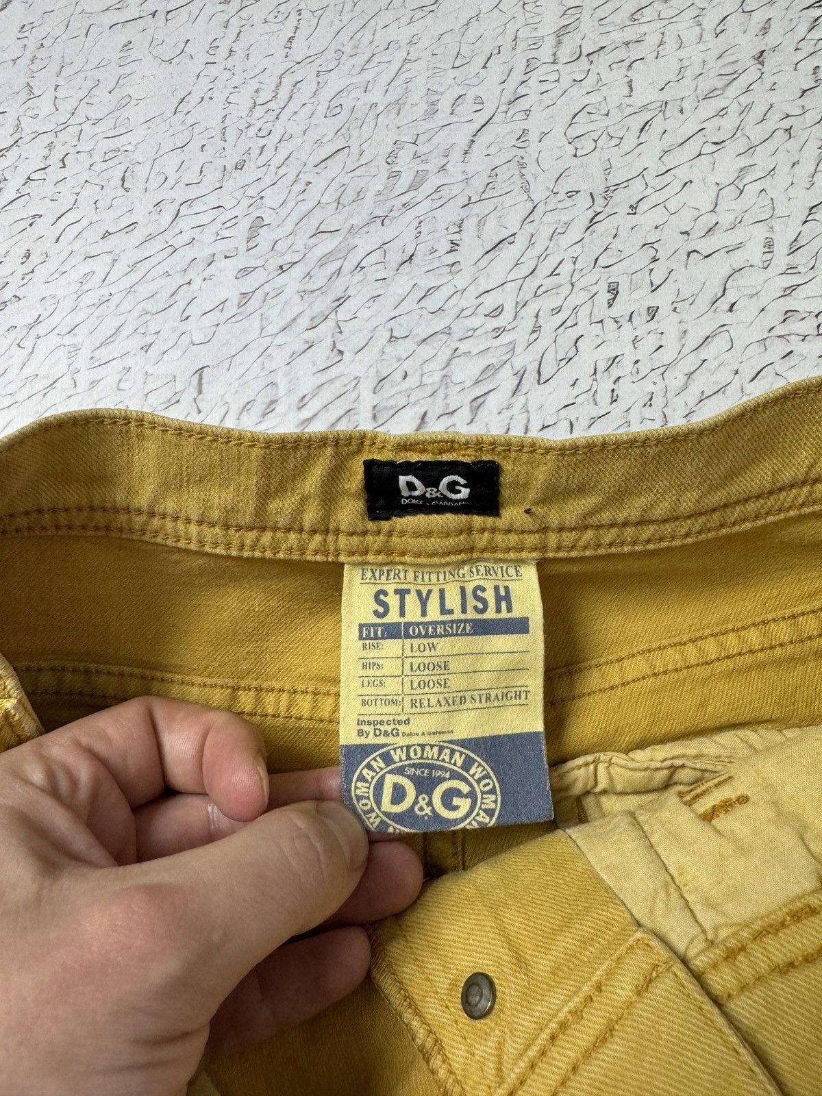 Dolce & Gabbana Dolce & Gabbana Oversize Low rise loose fit relaxed straight Size 26" / US 2 / IT 38 - 10 Thumbnail