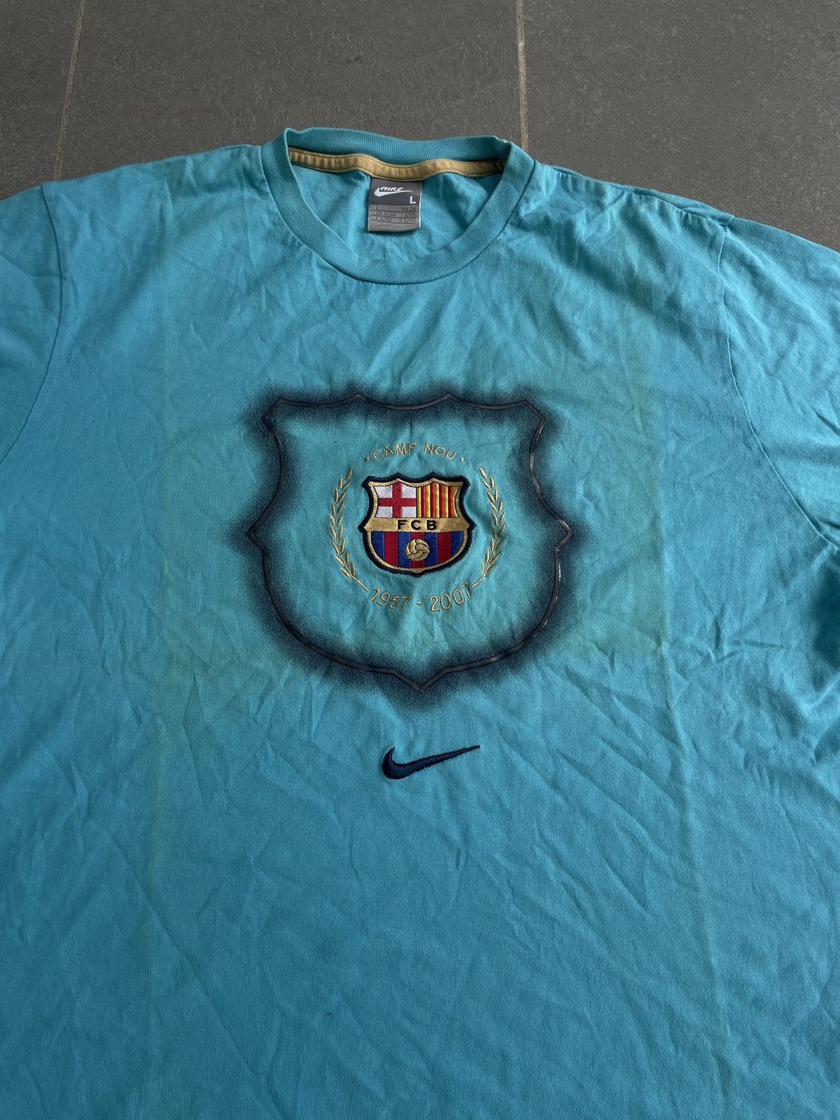 Other Barcelona 2006/2007 Training Football Nike Jersey Soccer M Size US L / EU 52-54 / 3 - 1 Thumbnail