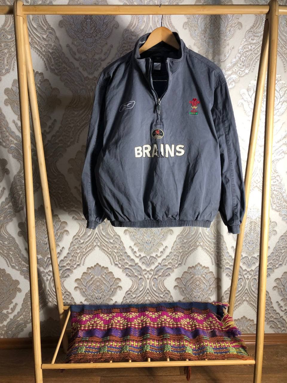 Reebok × Vintage VERY RARE REEBOK WALES WRU CYMRY SWEATSHIRT JACKET RUGBY 90s Size US XL / EU 56 / 4 - 1 Thumbnail