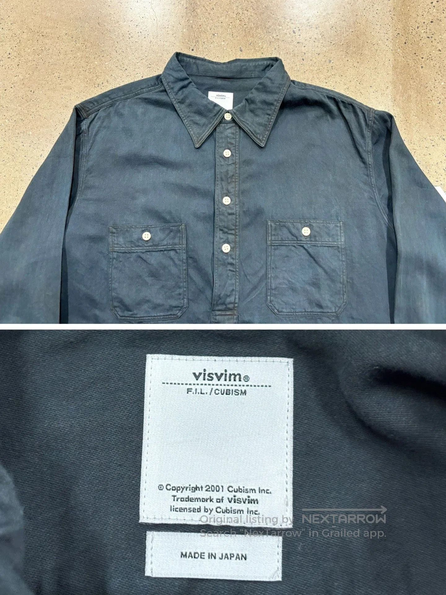 Visvim Visvim 1910 P.O. Shirt N.D.. Size US M / EU 48-50 / 2 - 4 Thumbnail