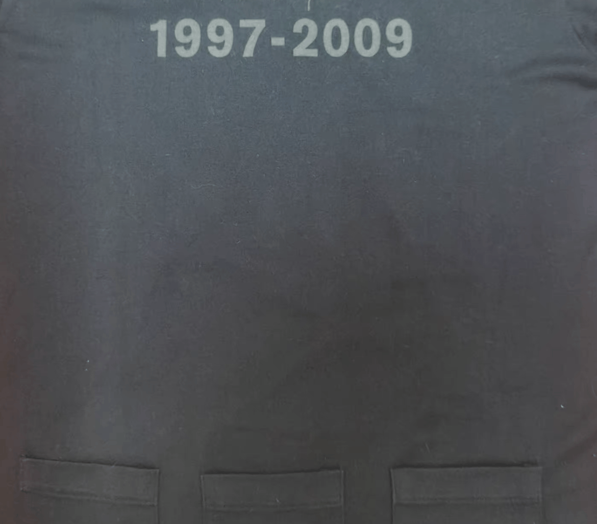 Number (N)ine Sz 3 Number Nine 09SS V-neck Last Say Goodbye Tee Size US L / EU 52-54 / 3 - 3 Thumbnail