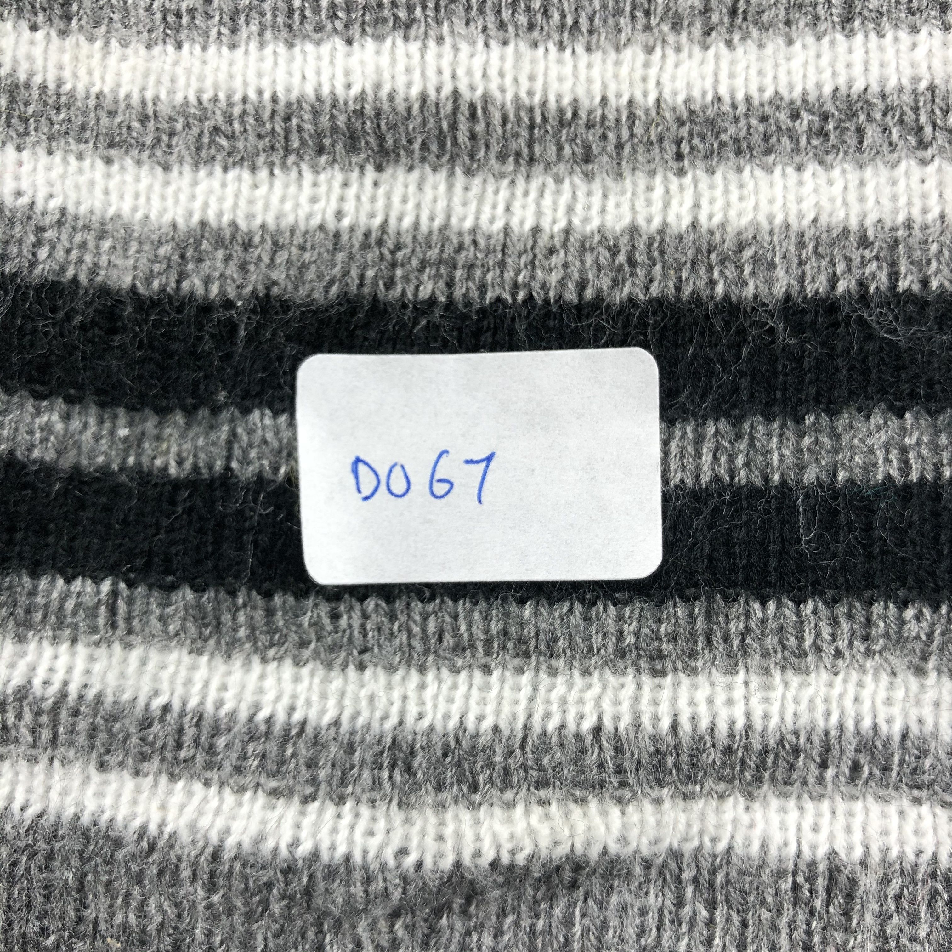 Other × Vintage Unknown Stripe Minimalist Beanie Snow Hat Snow Cap -D067 Size ONE SIZE - 4 Thumbnail