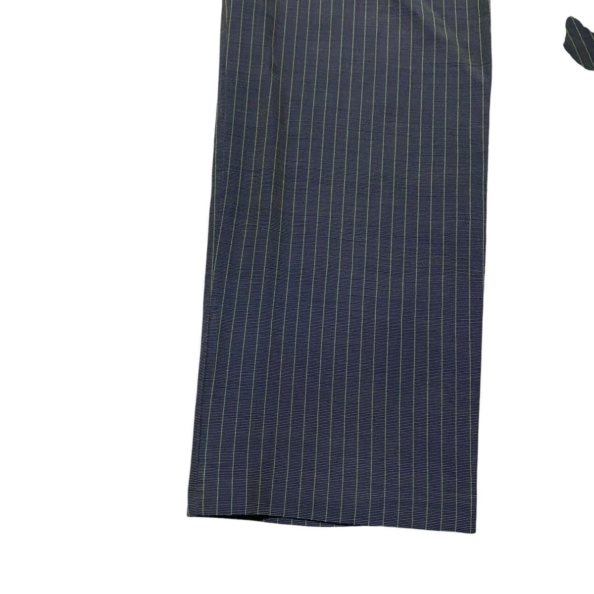 Yohji Yamamoto Vintage WORKSHOP BY YOHJI YAMAMOTO Striped Trouser Size 26" / US 2 / IT 38 - 13 Thumbnail