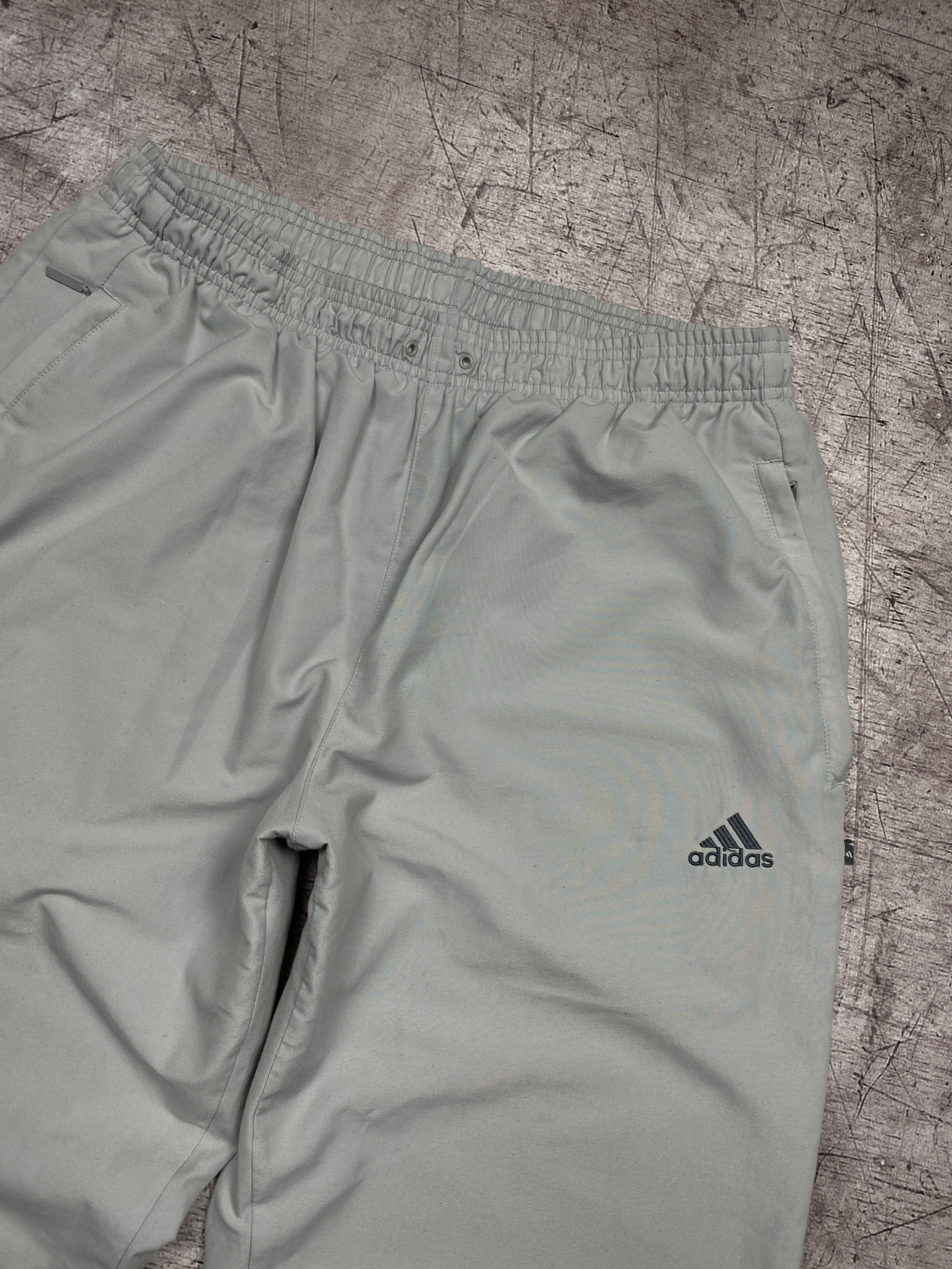 Adidas × Vintage Adidas Vintage Mens Nylon Baggy Parachute Track Pants Size US 34 / EU 50 - 2 Thumbnail