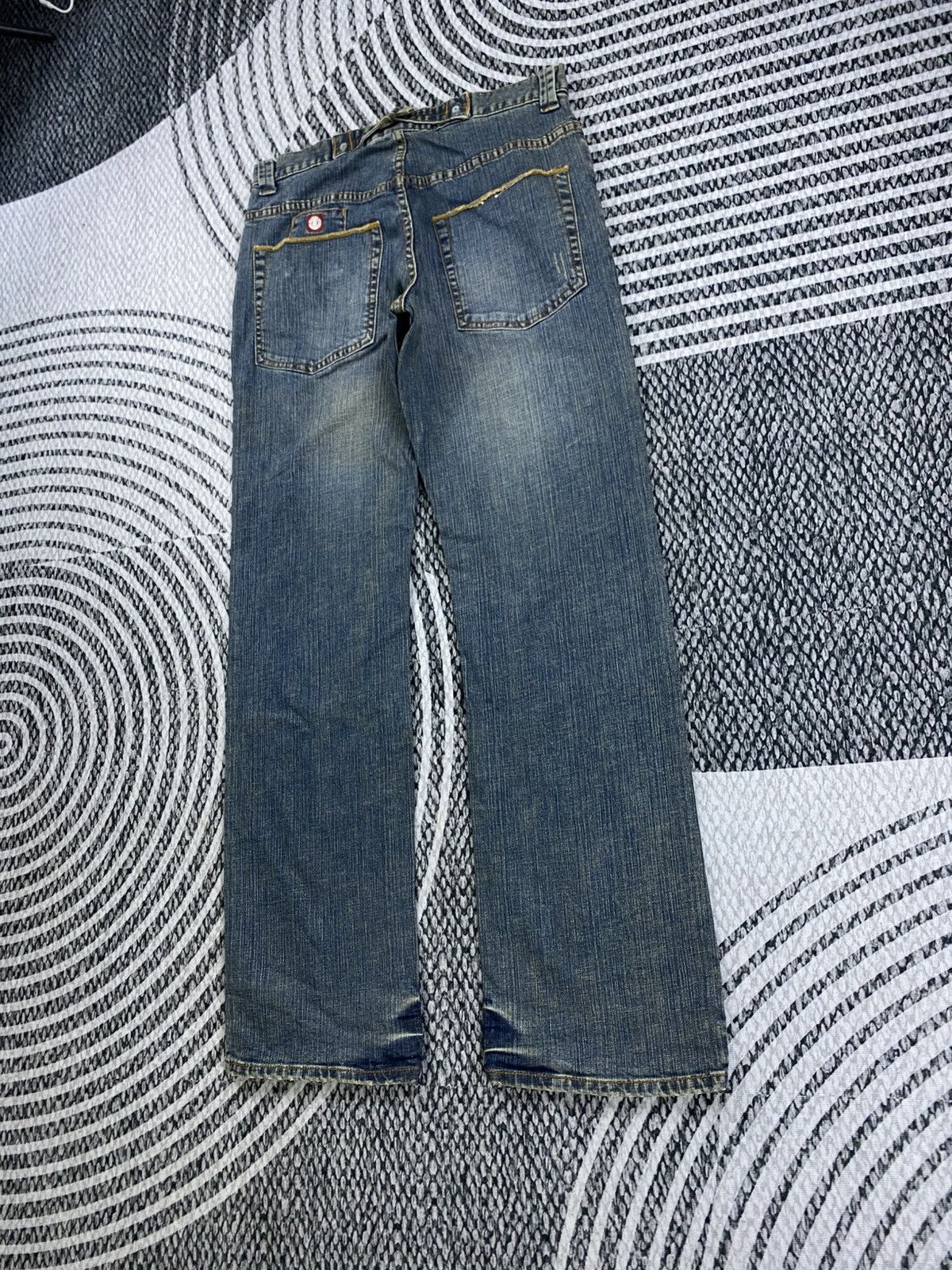 Element Vintage Element Skateboards Flared Denim Jeans Size US 33 - 6 Thumbnail