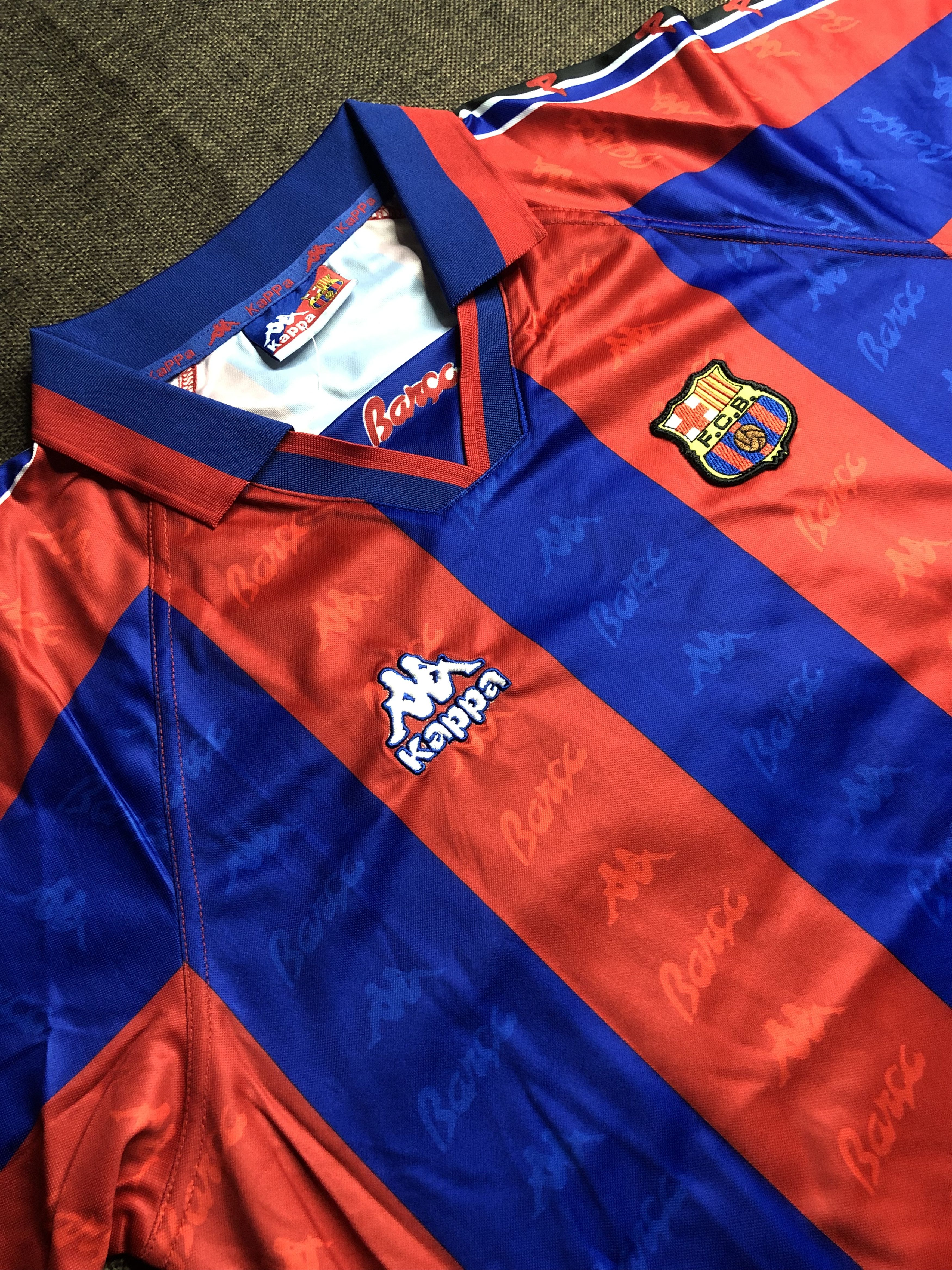 Vintage 1996-97 RONALDO SOCCER JERSEY Size US L / EU 52-54 / 3 - 3 Thumbnail