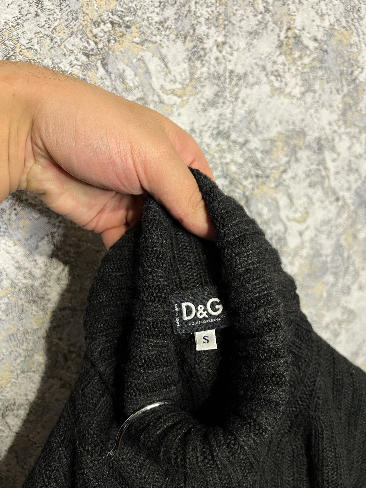 Other Dolce & Gabbana Vintage Black Sweater Golf Size S / US 4 / IT 40 - 5 Thumbnail