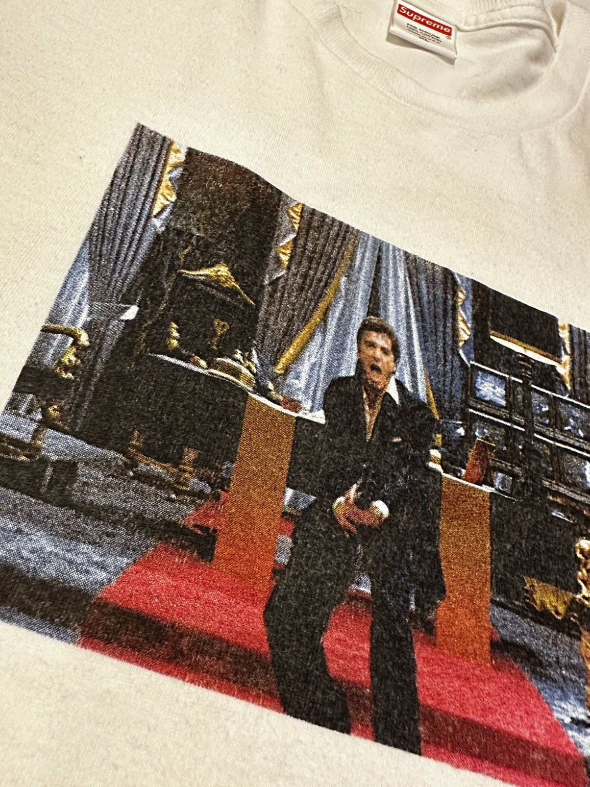 Supreme Scarface Tee Size US XL / EU 56 / 4 - 4 Thumbnail