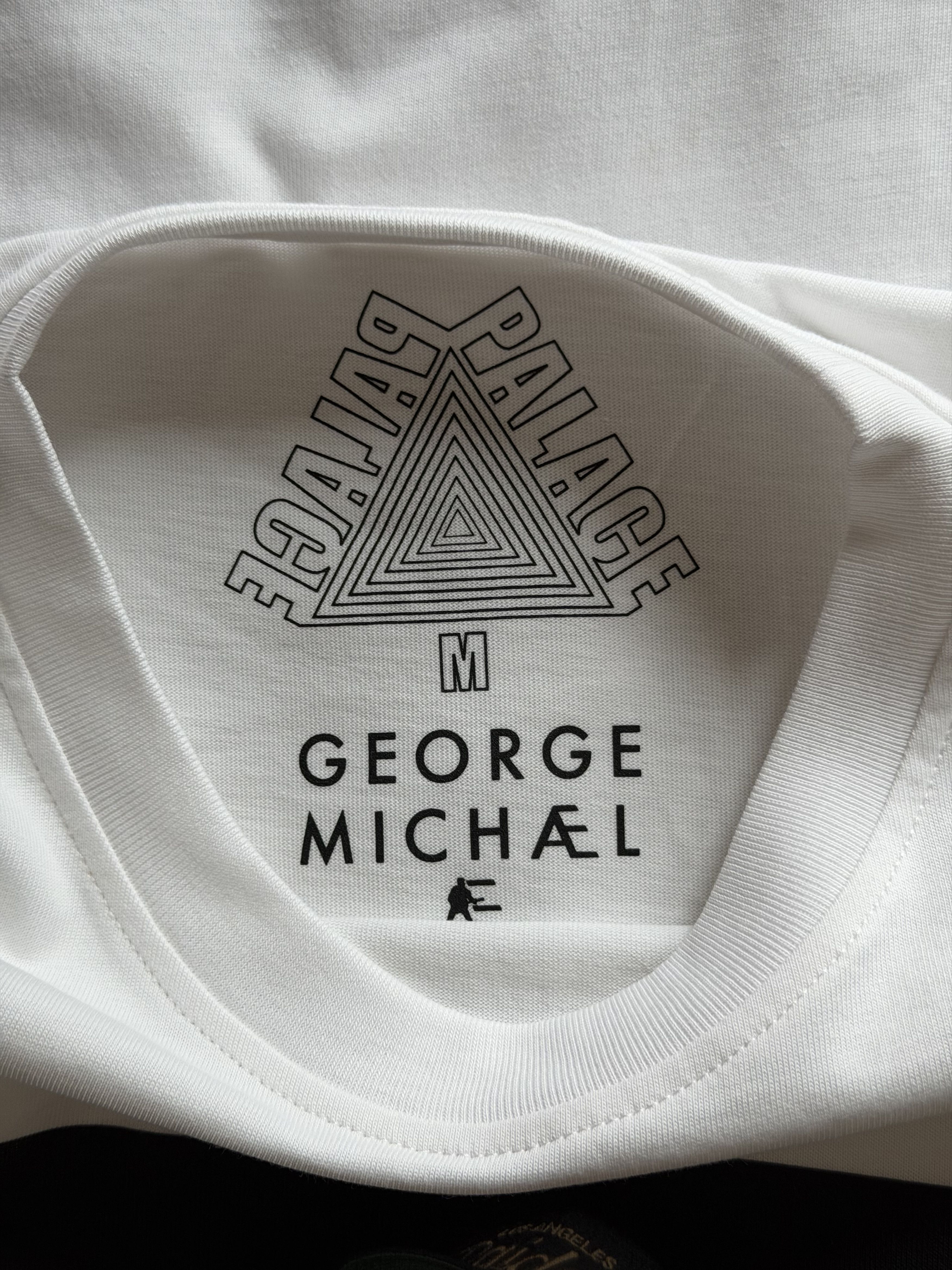 Palace Palace George Michael Tee in White Size US M / EU 48-50 / 2 - 5 Thumbnail
