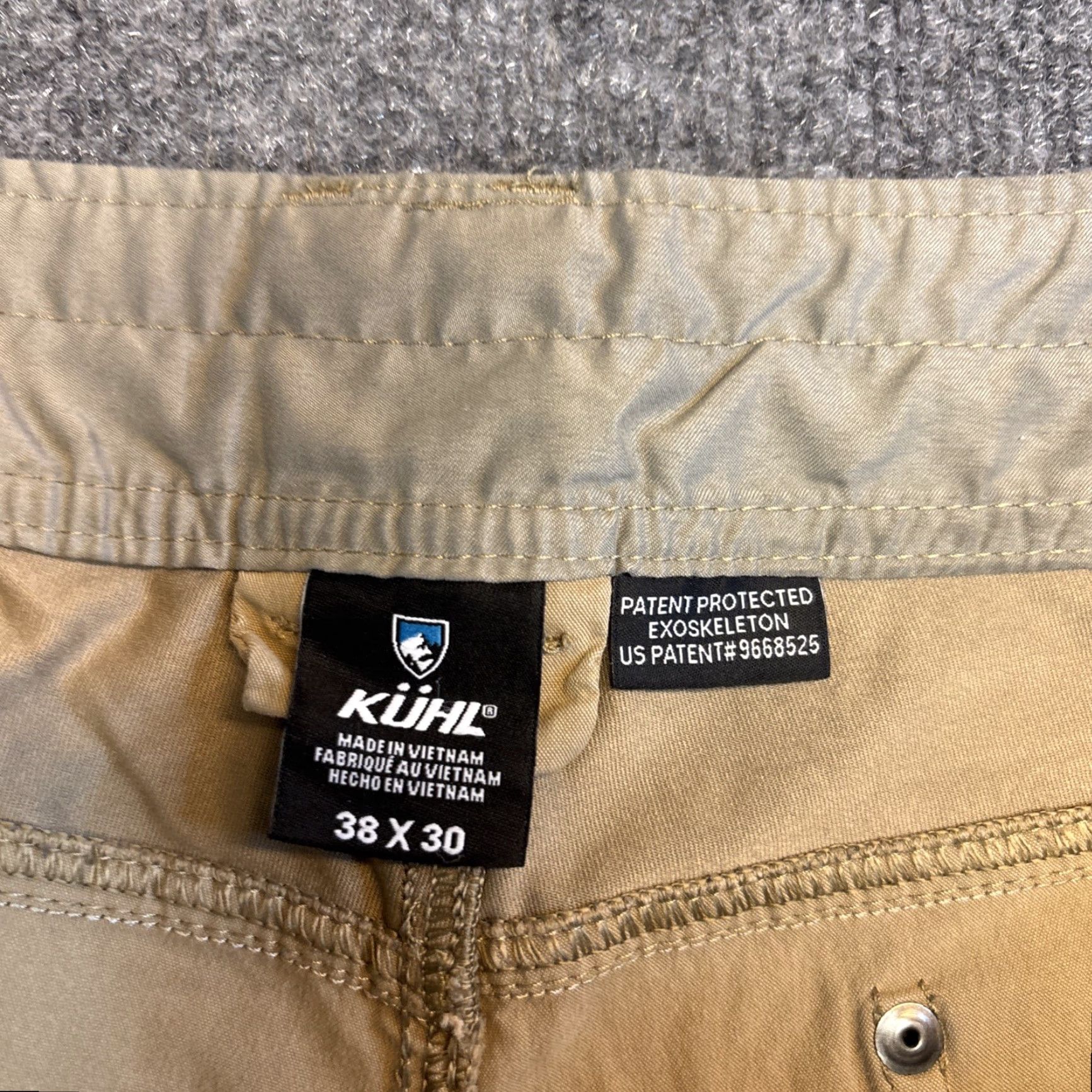 Vintage Kuhl Pants Men 38X30 Beige Hiking Work Outdoor Chino Stretch 108846 Size US 38 / EU 54 - 5 Thumbnail