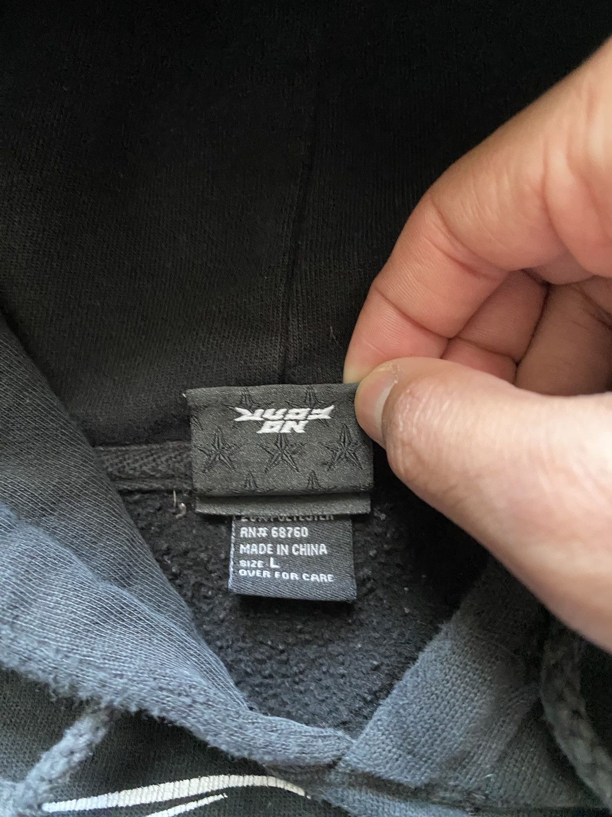 No Fear Y2K NO FEAR SO CAL THRASHED SKATER HOODIE Size US L / EU 52-54 / 3 - 5 Thumbnail