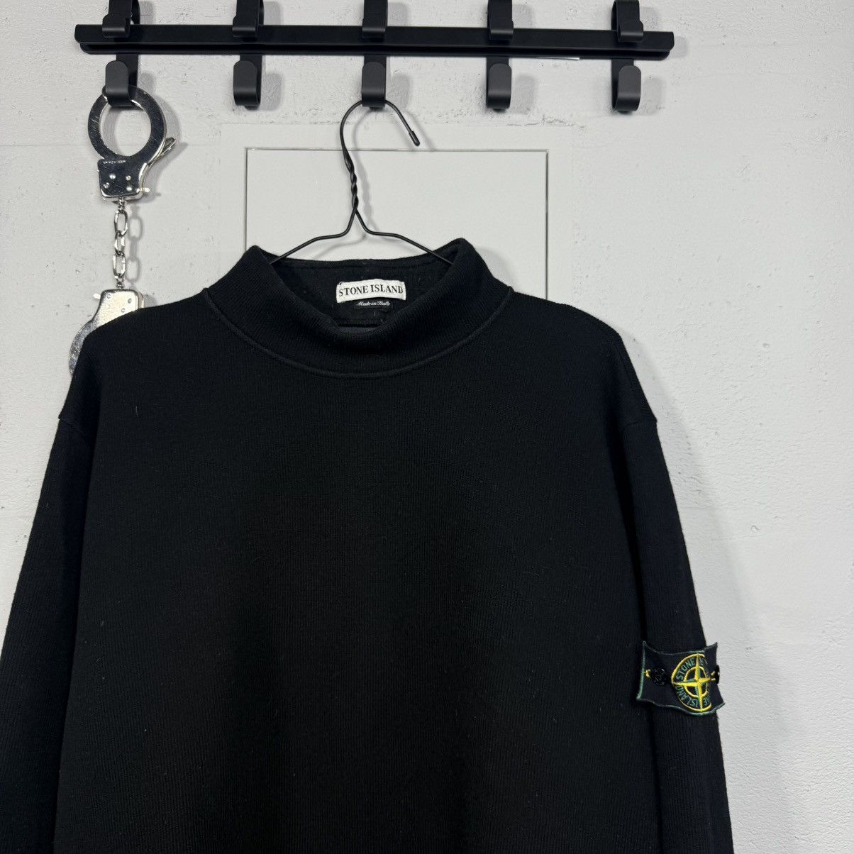 Stone Island Vintage Wool Sweatshirt 90’s Stone Island Size US L / EU 52-54 / 3 - 2 Thumbnail