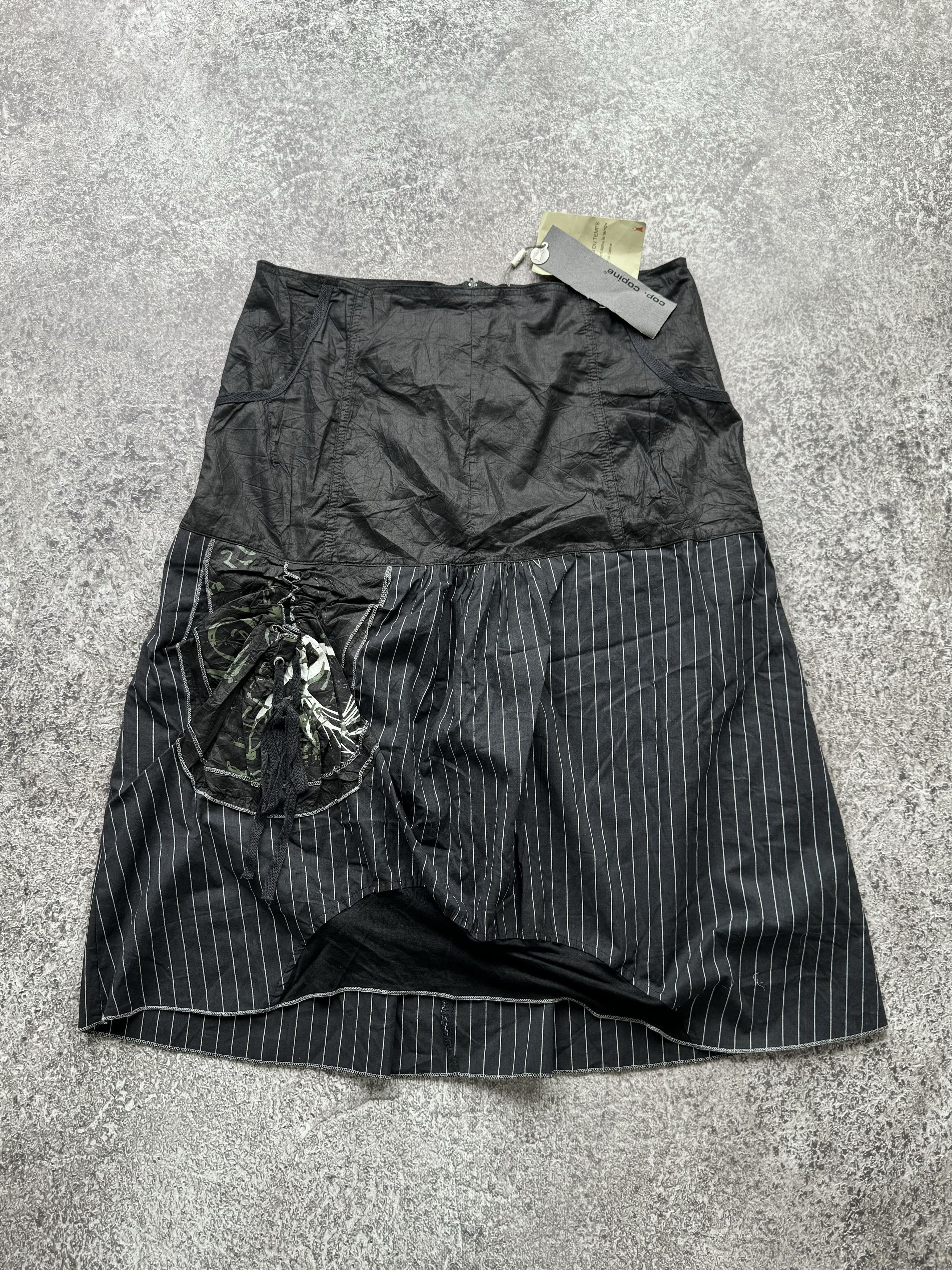 image of Avant Garde x Cop Copine Cop. Copine Bondage Flared Amazing Skirt in Black, Women's (Size 28)