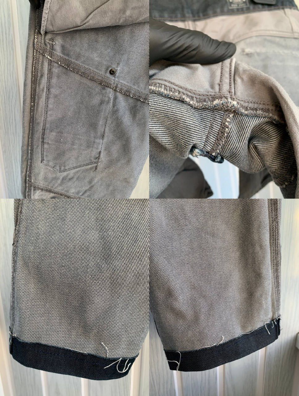 G-Star × Japanese Brand G-Star Raw 3301 General 5620 Tapered Extract Denim Jeans Size US 33 - 21 Thumbnail