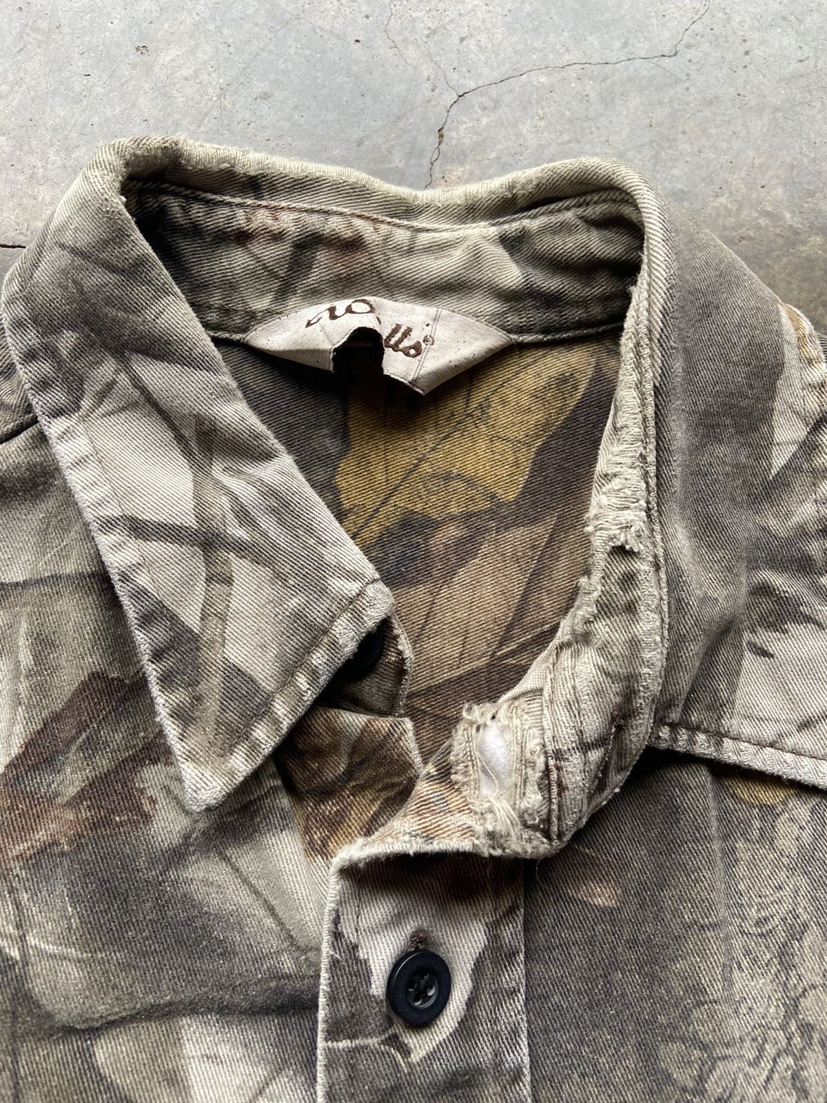 Carhartt Crazy Vintage 80’s USA Made Camo Button Up Work Shirt Size US XL / EU 56 / 4 - 2 Thumbnail
