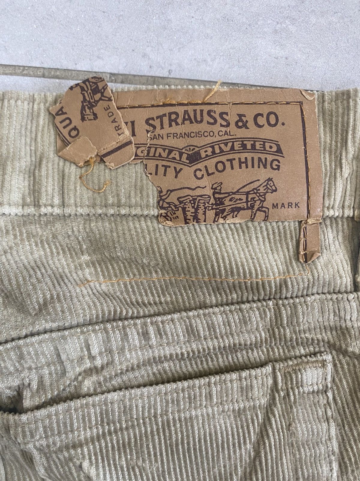 Levi's CORDUROY LEVIS 517 JAPAN Size US 32 / EU 48 - 12 Thumbnail