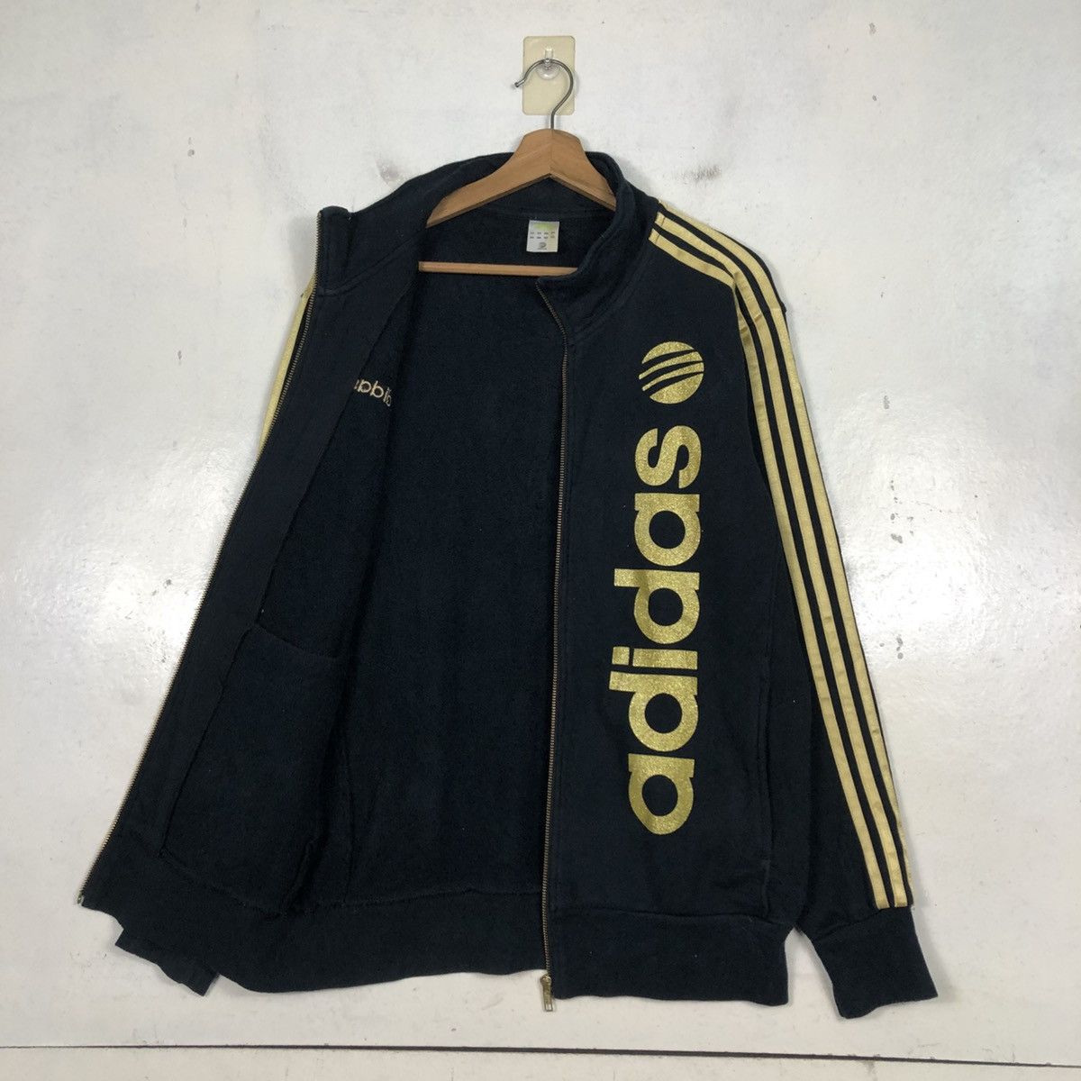 Adidas 📌Adidas Striped Design Zipper Jacket Size US L / EU 52-54 / 3 - 13 Thumbnail