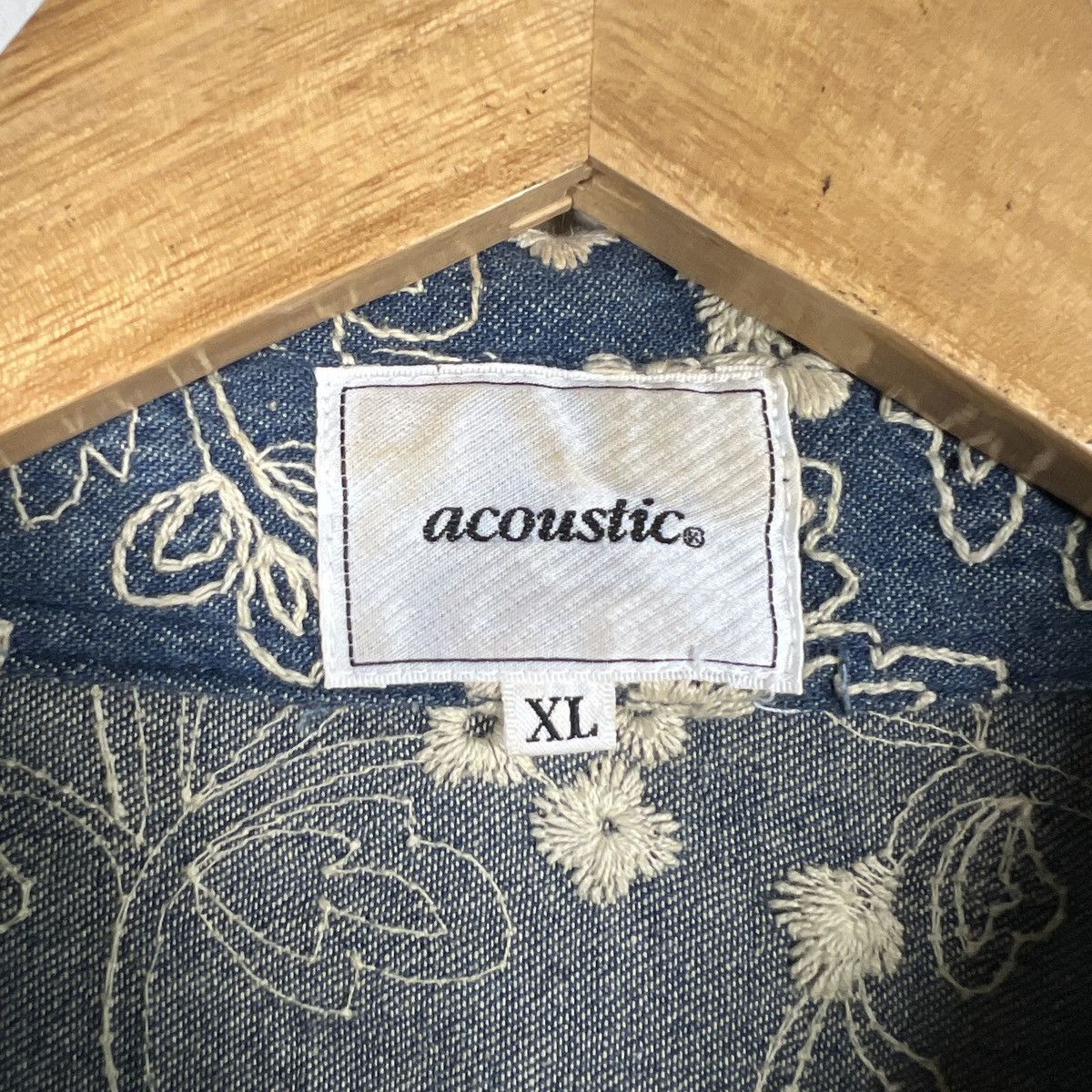 45rpm Vintage Acoustic Embroidery Snapbutton shirt Size US XL / EU 56 / 4 - 10 Thumbnail