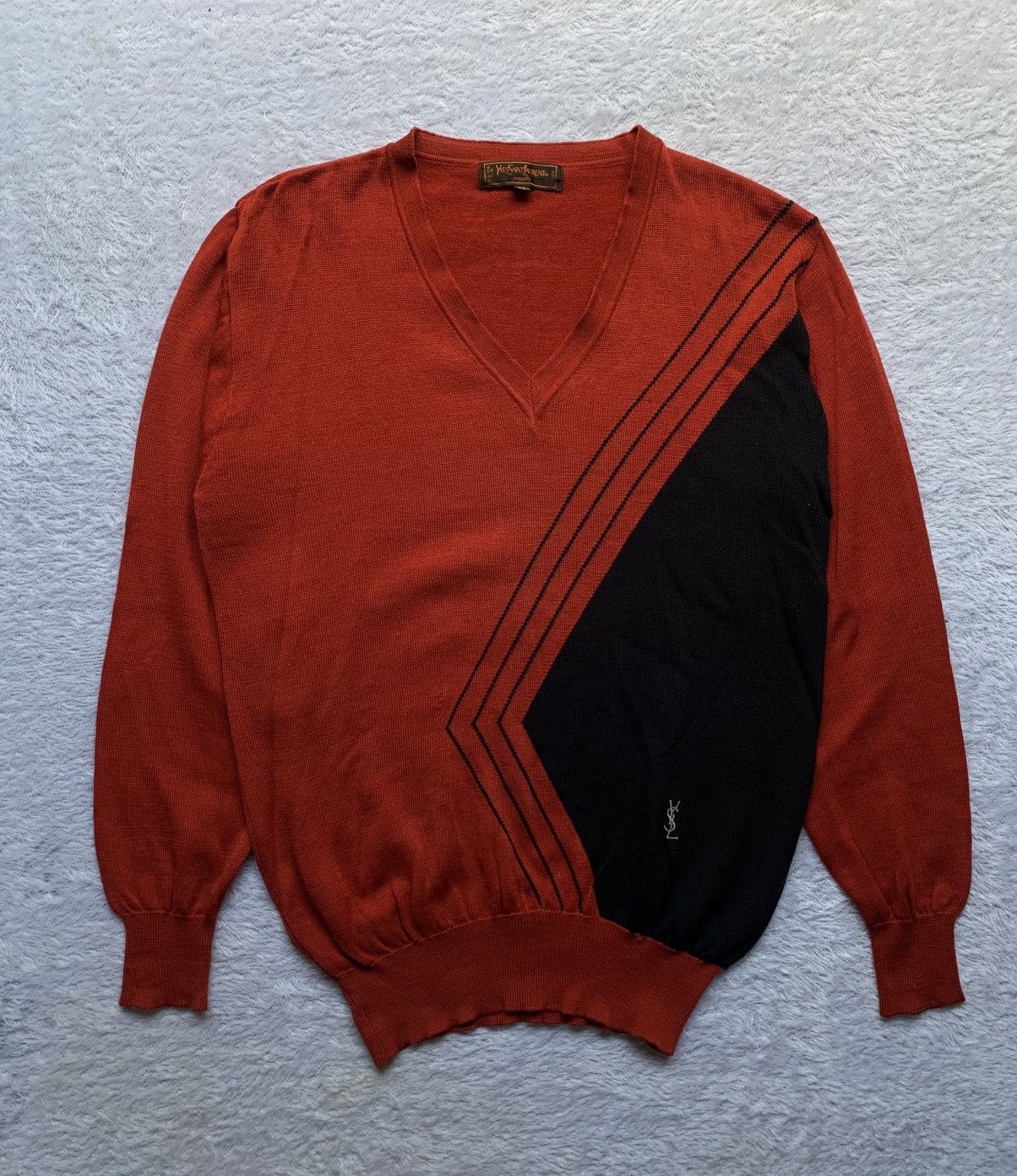 Yves Saint Laurent Vintage 90’s ysl tricots knitwear Size US M / EU 48-50 / 2 - 1 Thumbnail