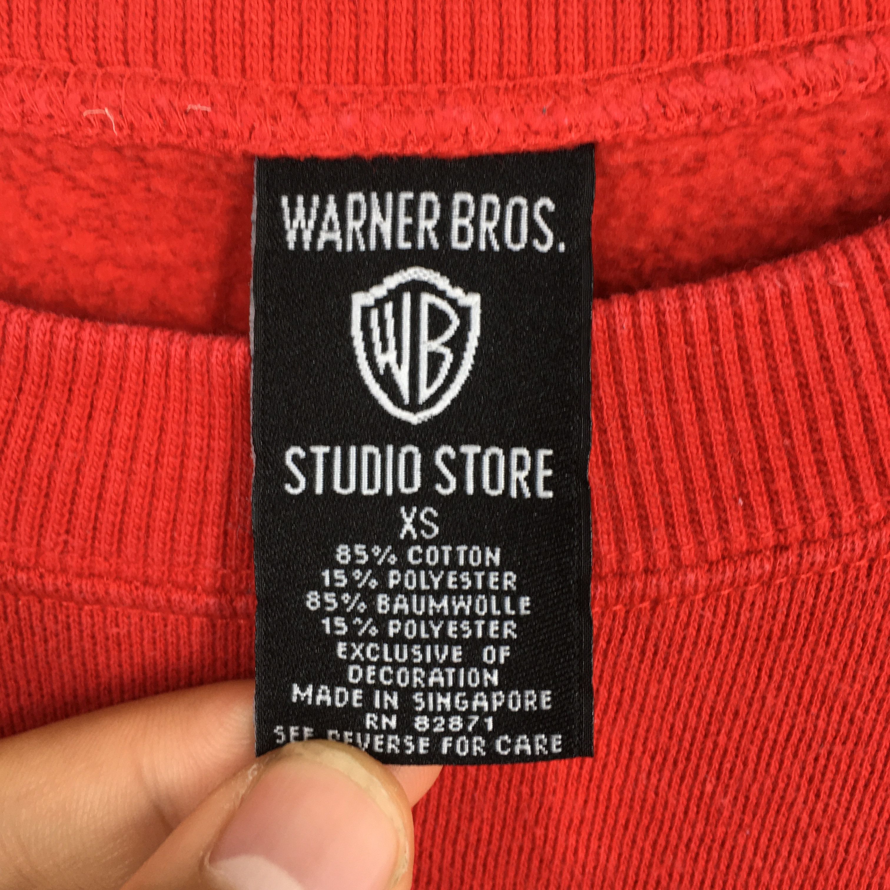 Cartoon Network × Vintage × Warner Bros Vintage Warner Bros Studio Cartoon Sweatshirt XSmall Size US XS / EU 42 / 0 - 4 Thumbnail