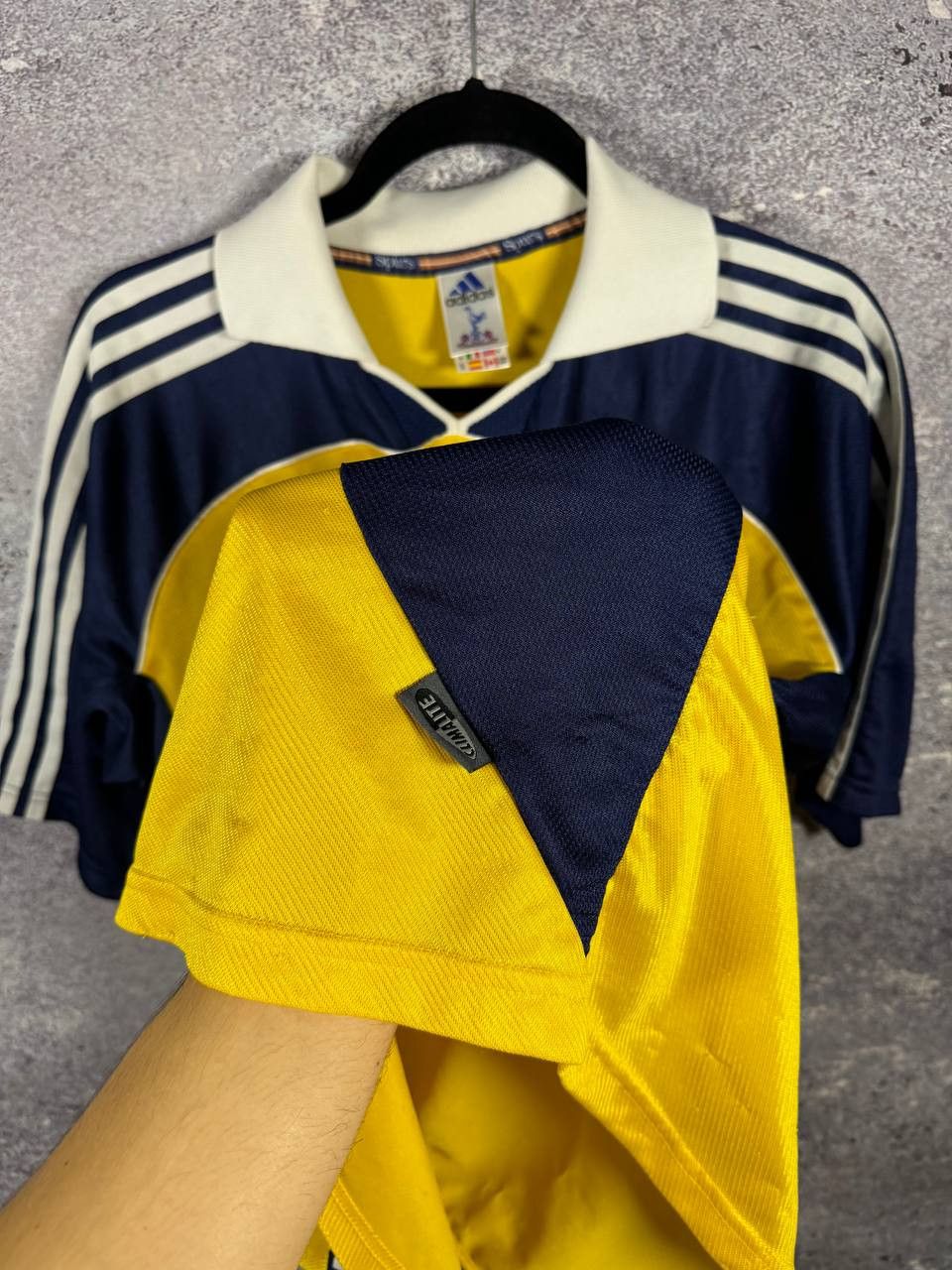 Adidas × Vintage 90's Vintage Tottenham 1999/00 Away Adidas Soccer Jersey Size US M / EU 48-50 / 2 - 17 Thumbnail