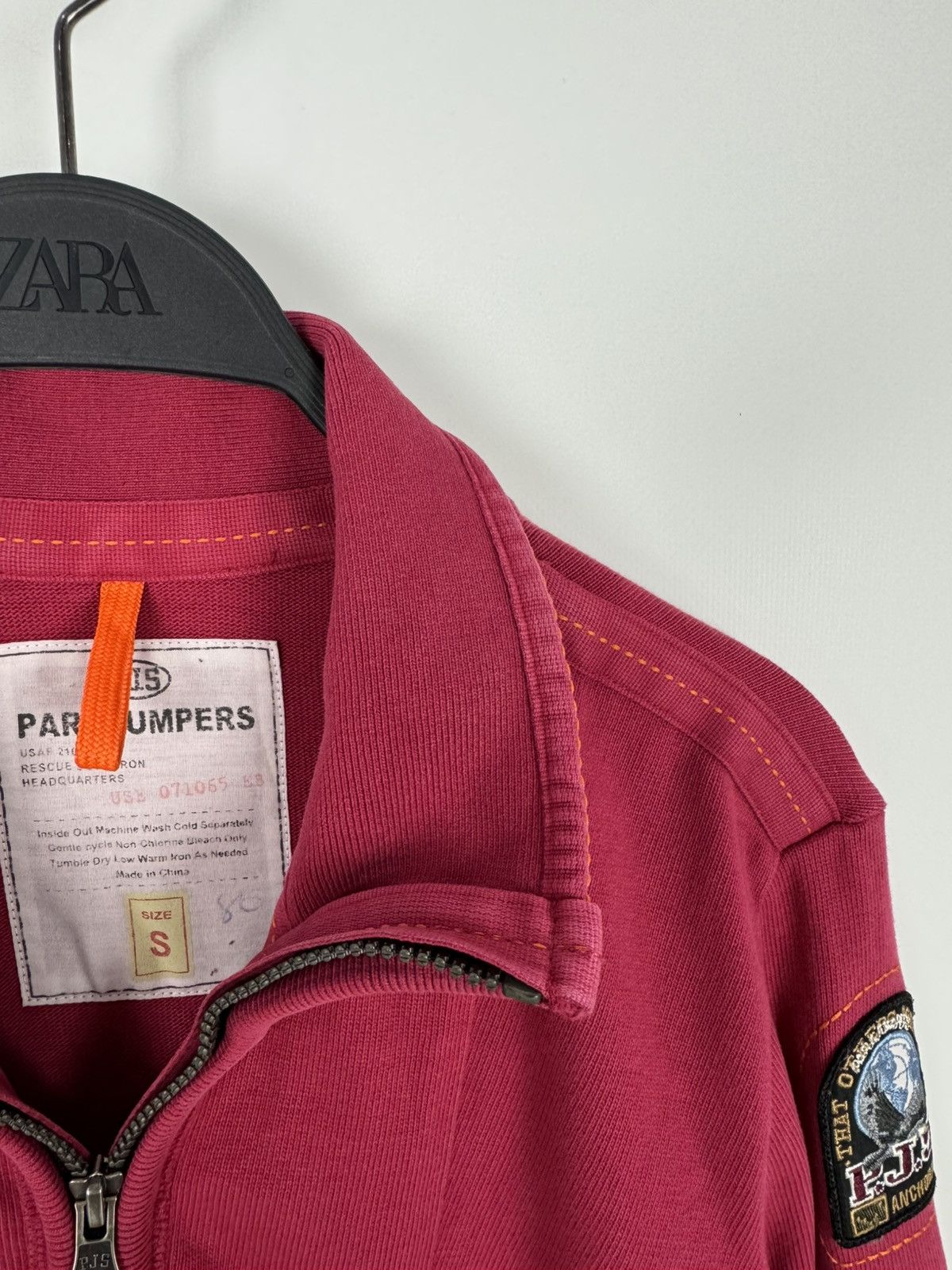 Parajumpers PJS Parajumpers Full Zip Cotton Track Top Size S / US 4 / IT 40 - 10 Thumbnail
