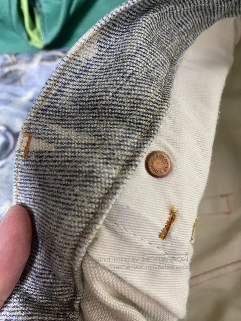 Acne Studios Acne Studios 1981 Chain-Detailed 3D-Printed Jeans Size US 30 / EU 46 - 7 Thumbnail