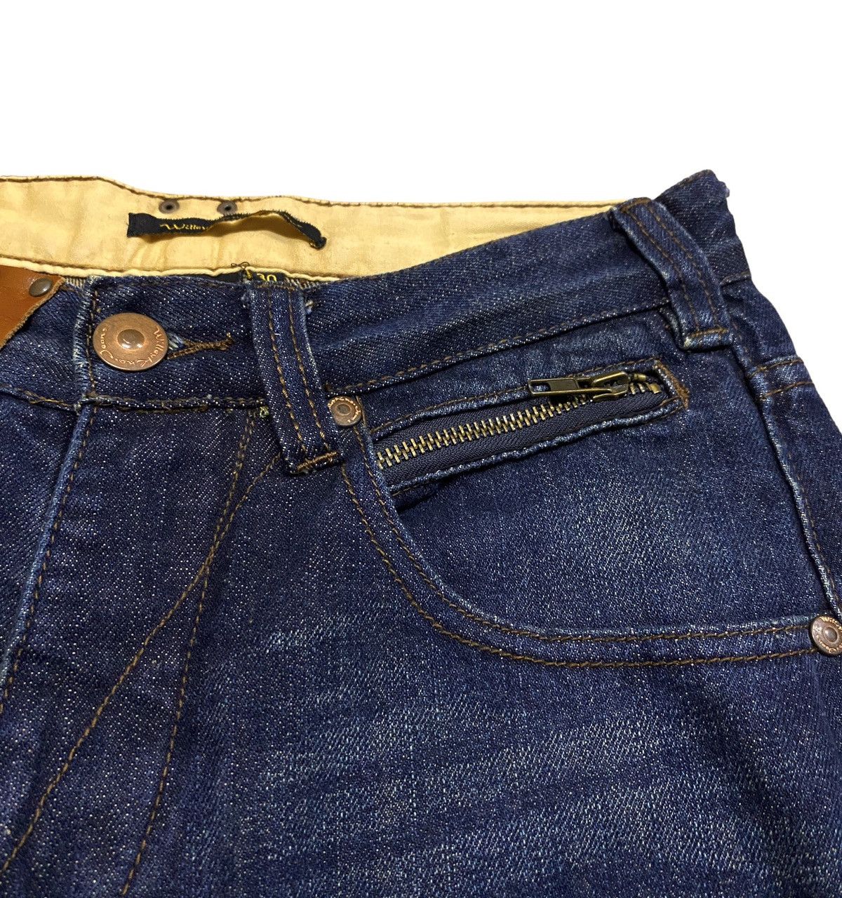 If Six Was Nine × Japanese Brand × Le Grande Bleu (L.G.B.) Rare Vintage Japaness Brand Willey Knox Flared Jeans 2000s Size US 30 / EU 46 - 10 Thumbnail