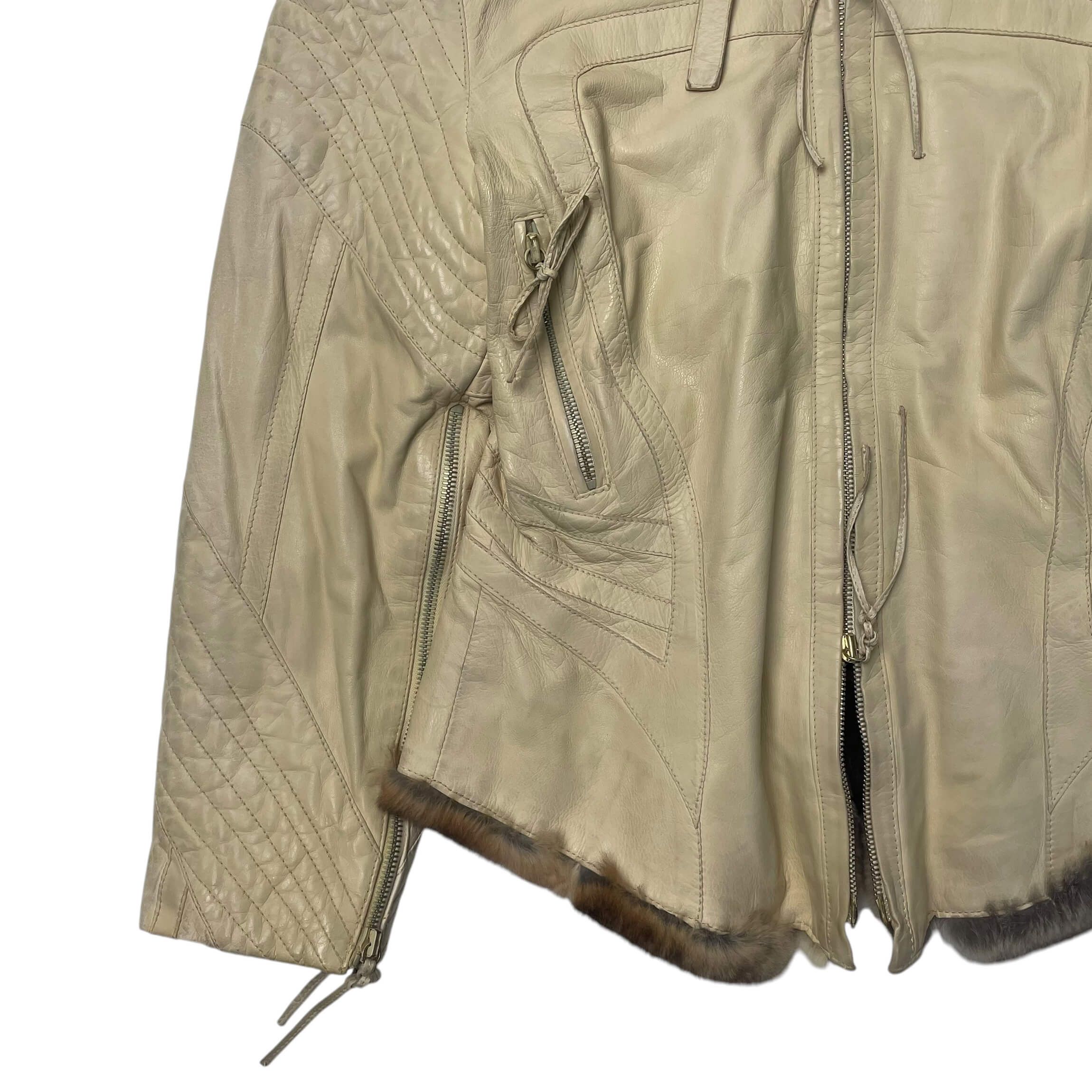 Roberto Cavalli Roberto cavalli eagle print leather&fur jk Size M / US 6-8 / IT 42-44 - 5 Thumbnail